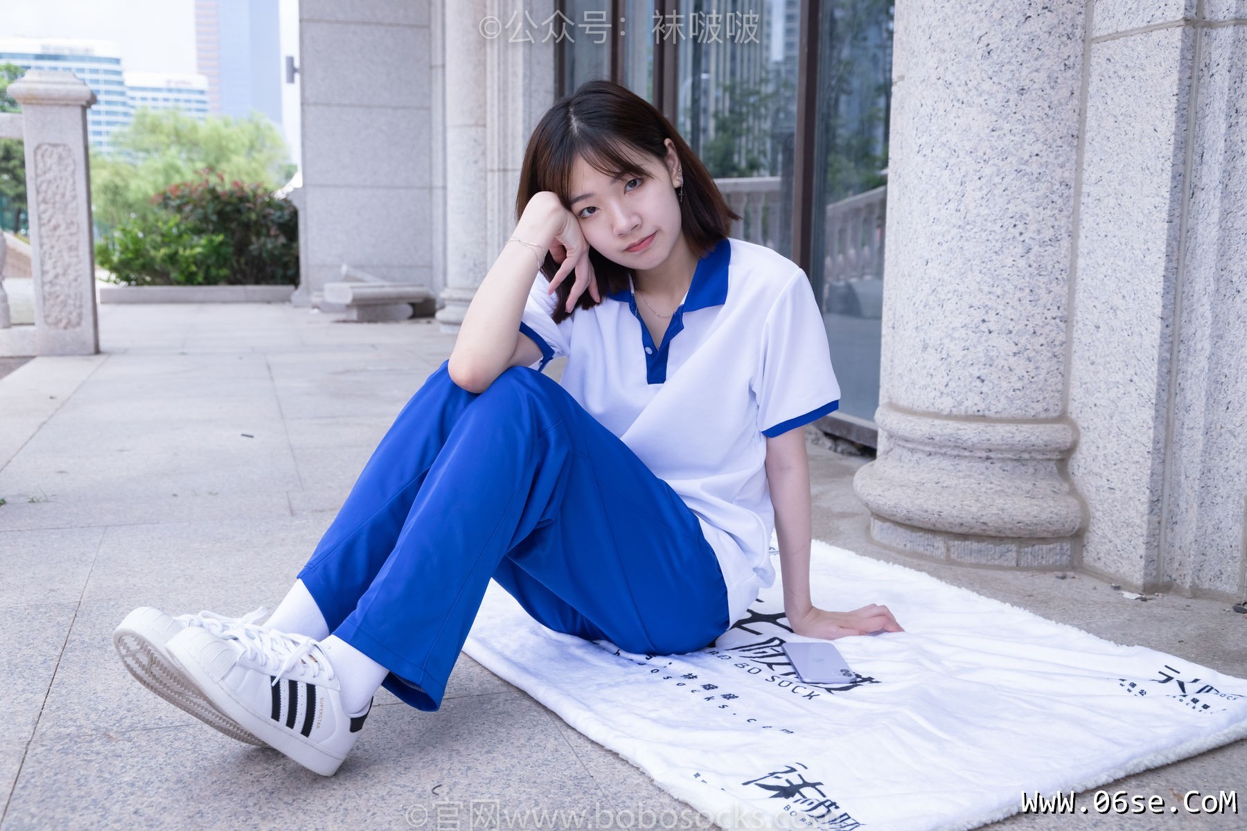 图片[25]-BoBoSocks袜啵啵 No.022 小甜豆-校服、贝壳头、白棉袜、肉丝[140P]-六色网