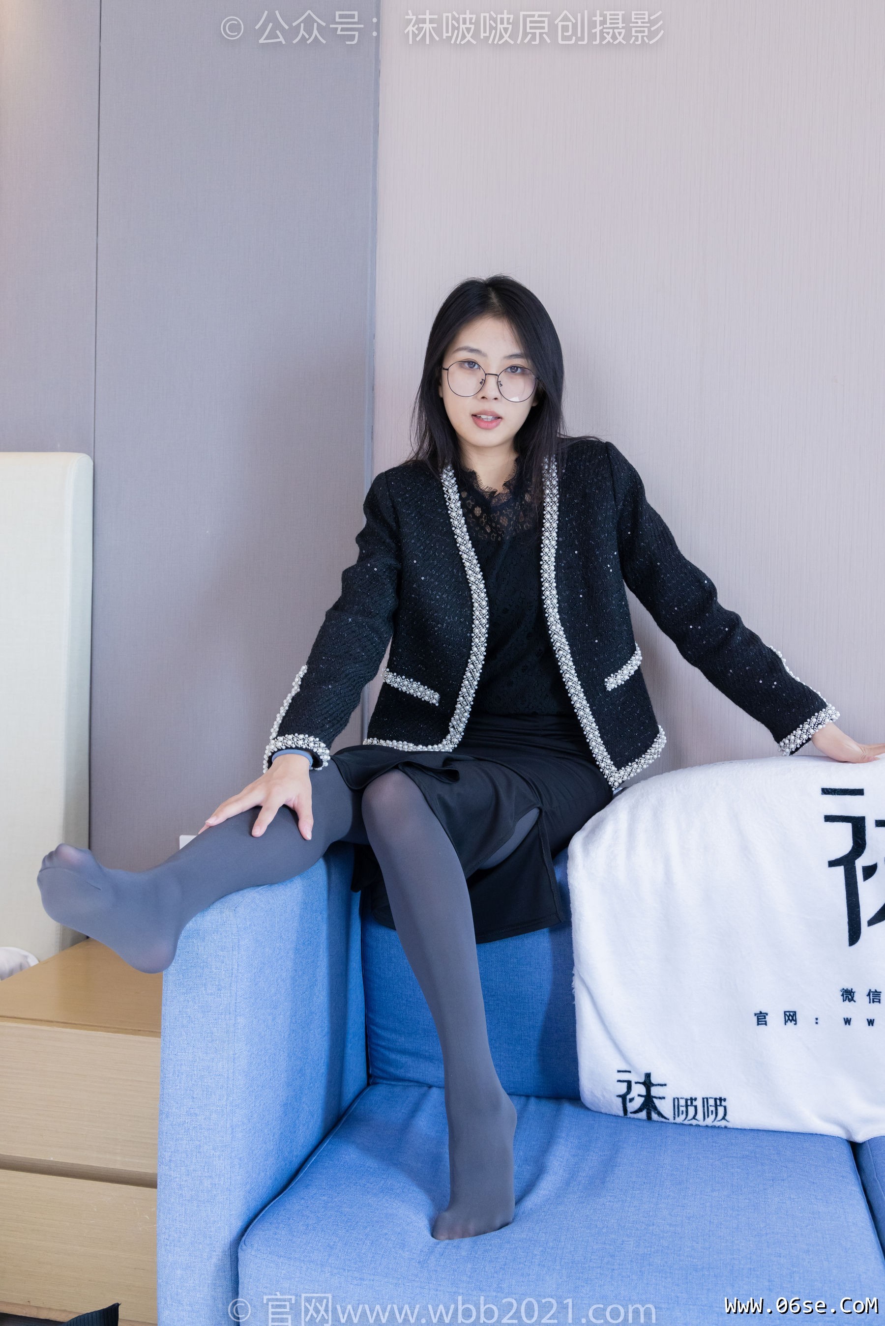 图片[141]-BoBoSocks袜啵啵 No.378 奶油 -短靴、运动鞋、厚黑丝、厚灰丝[190P]-六色网