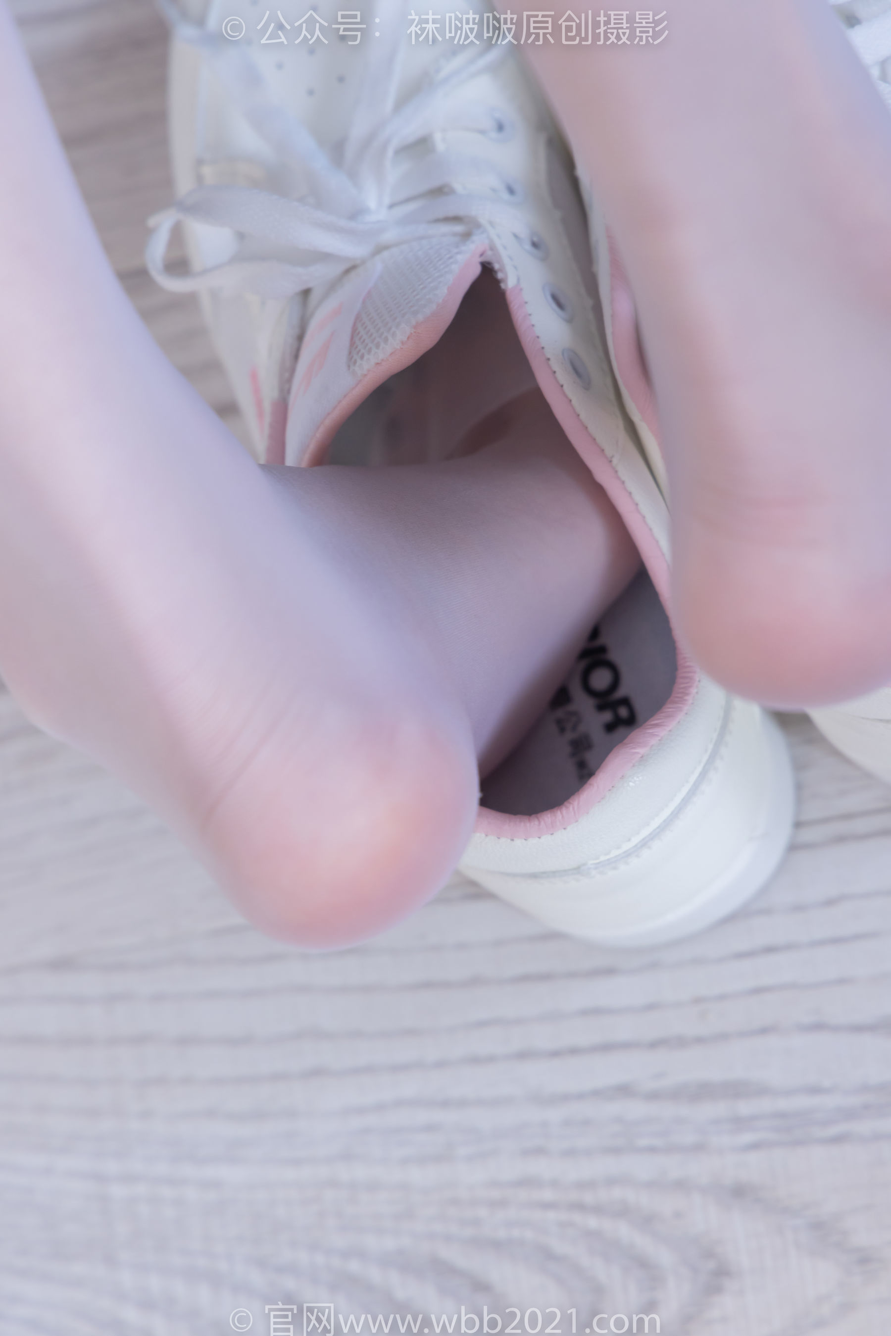 图片[76]-BoBoSocks袜啵啵 No.344 稚予 -板鞋、平底鞋、白丝[150P]-六色网