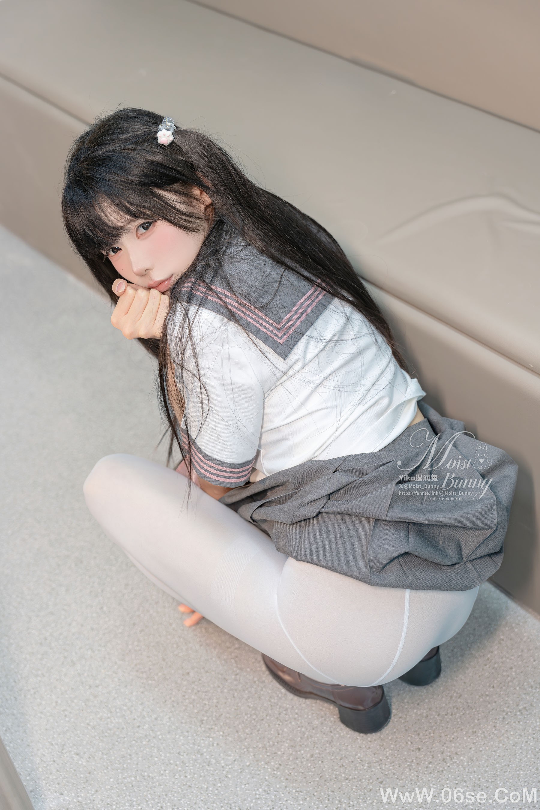 图片[33]-咬一口兔娘 – 地铁萌妹[88P]-六色网