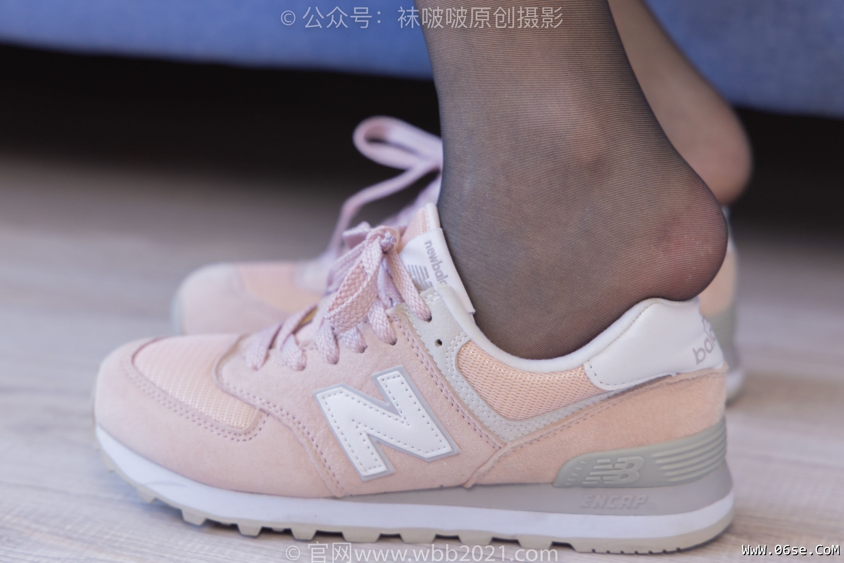 图片[18]-BoBoSocks袜啵啵 No.317 小甜豆 -运动鞋、可拆卸牛仔裤、粉色棉袜、黑丝、裤里丝[140P]-六色网