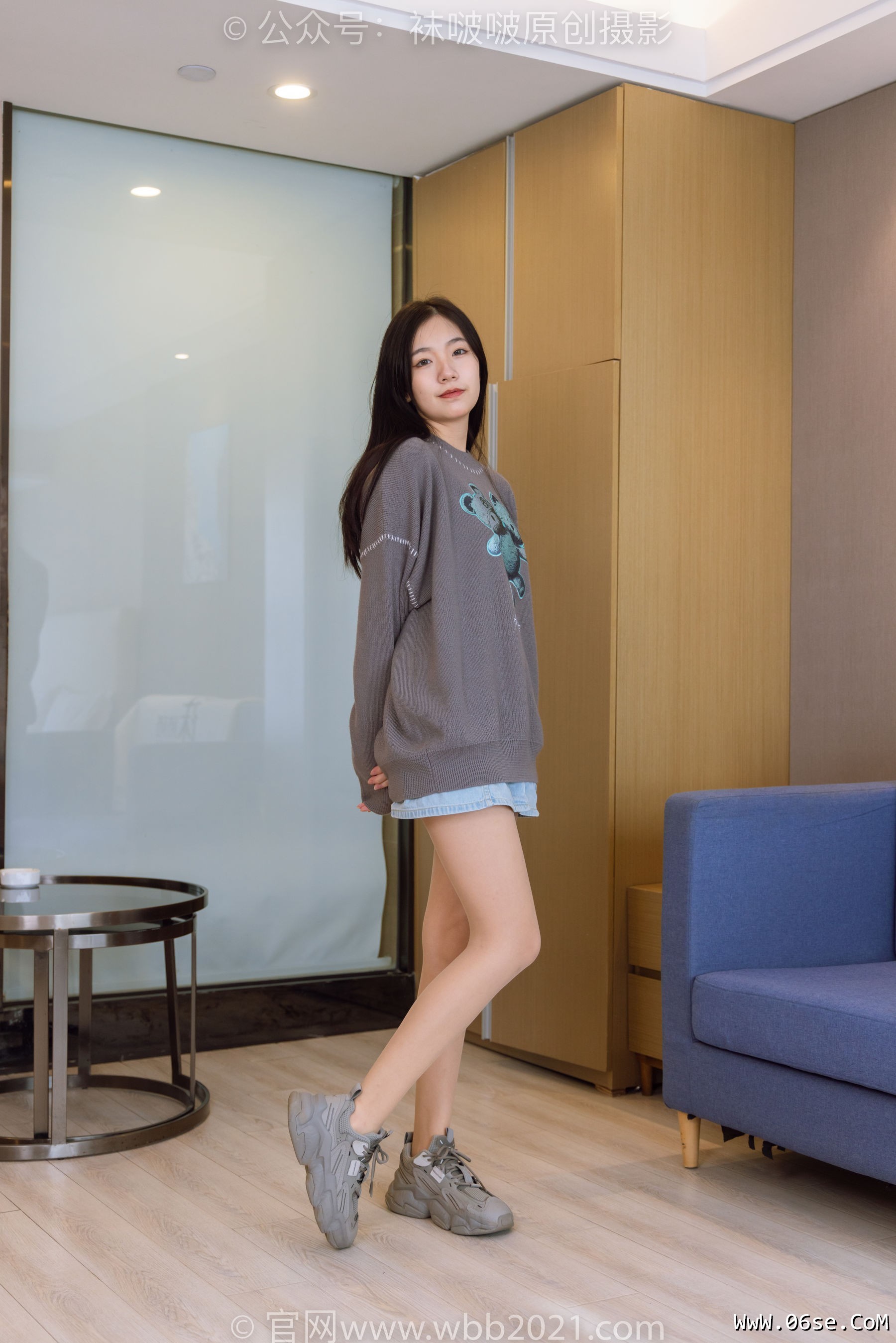 图片[64]-BoBoSocks袜啵啵 No.354 小甜豆 -运动鞋、肉丝[140P]-六色网