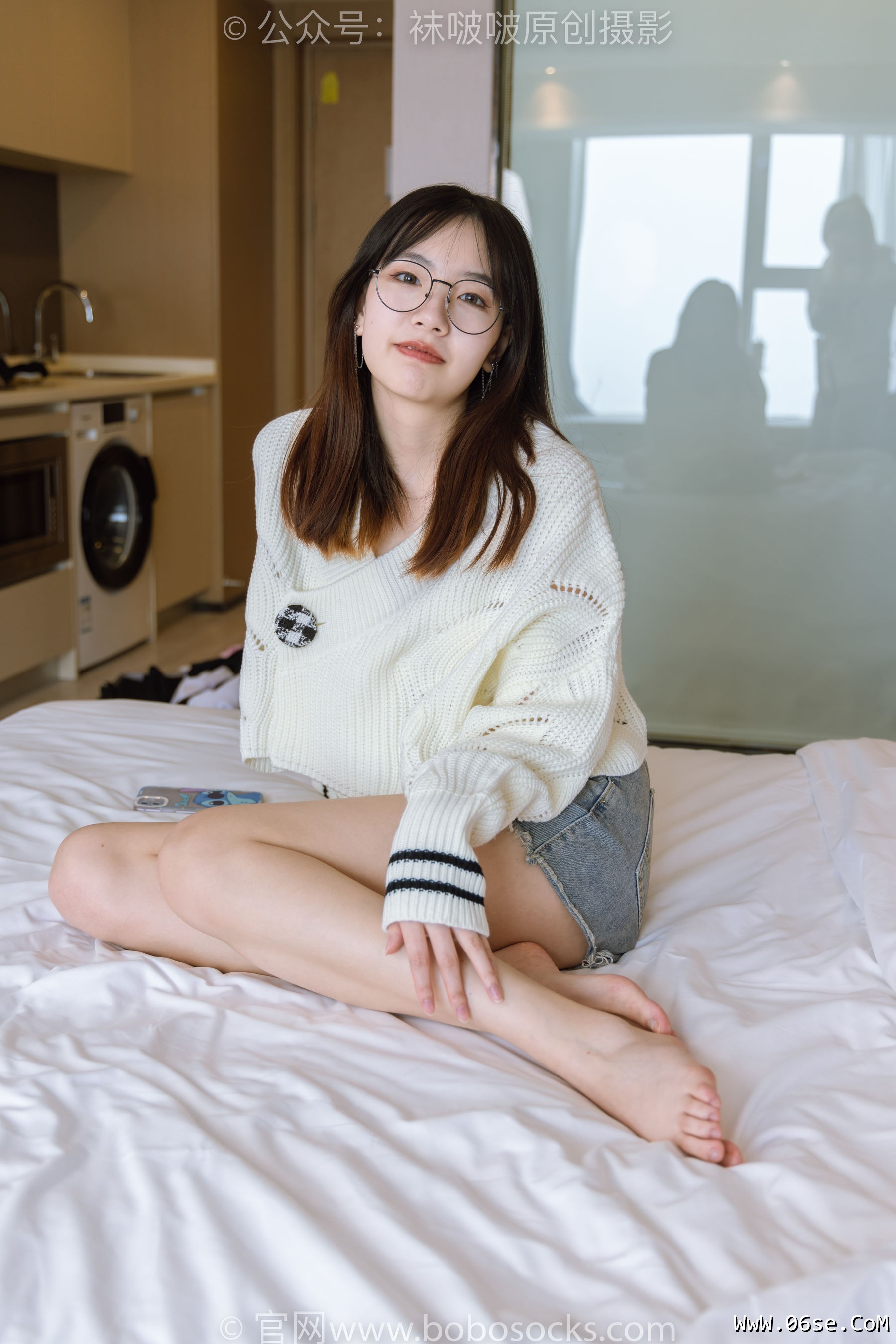 图片[74]-BoBoSocks袜啵啵 No.222 小甜豆-长靴、白棉袜、裸足[180P]-六色网