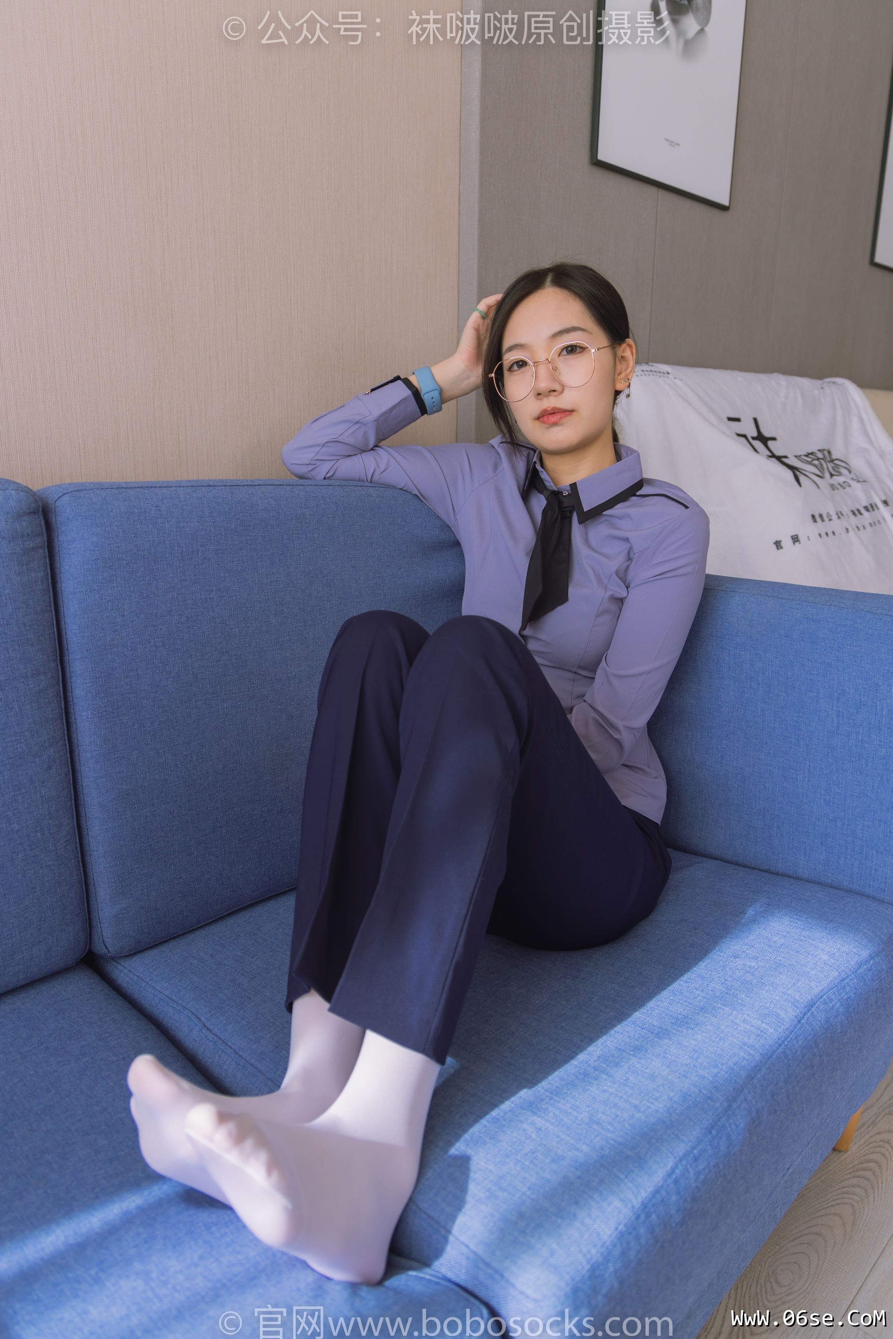 图片[40]-BoBoSocks袜啵啵 No.178 小甜豆-高跟鞋、厚白丝、ol风裤里丝[140P]-六色网