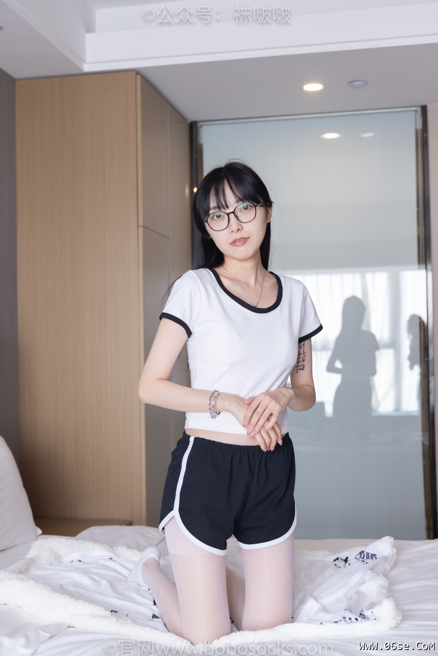 图片[60]-BoBoSocks袜啵啵 No.037 稚予-帆布鞋、短白棉袜、白丝[136P]-六色网