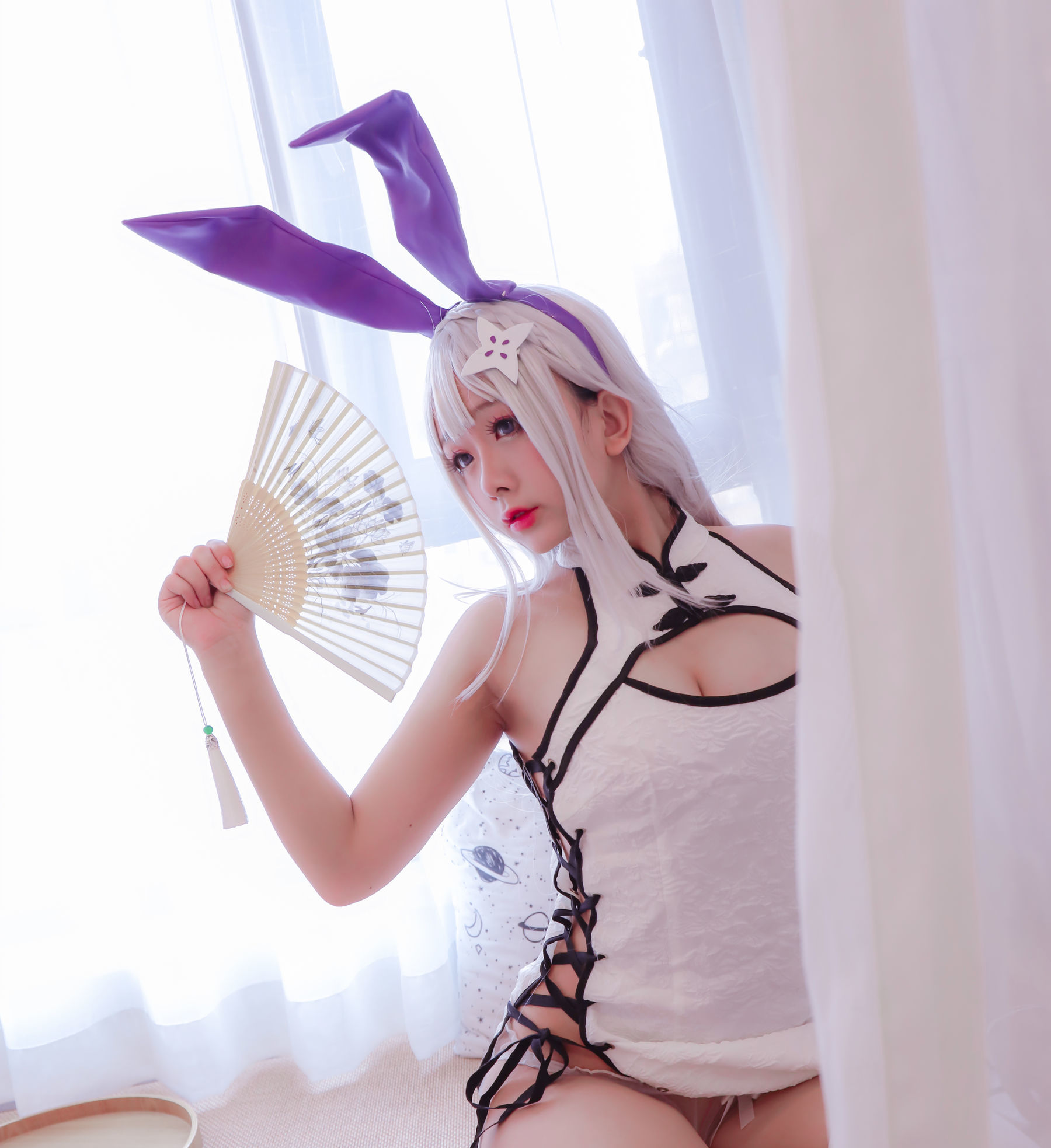 图片[35]-Cosplay日奈娇 白旗袍[42P]-六色网
