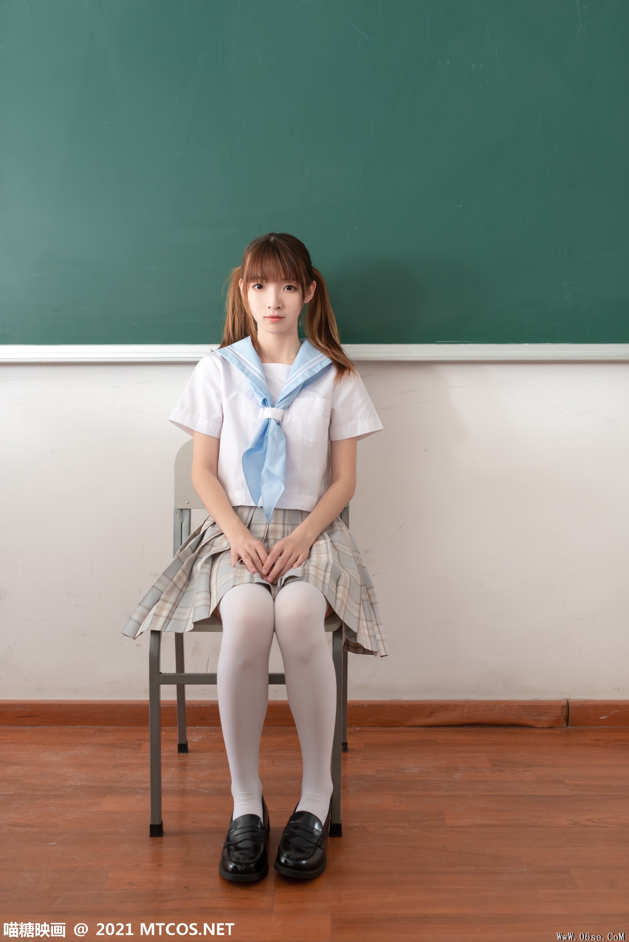图片[8]-喵糖映画 VOL.395 值日学妹[37P／68.2MB]-六色网