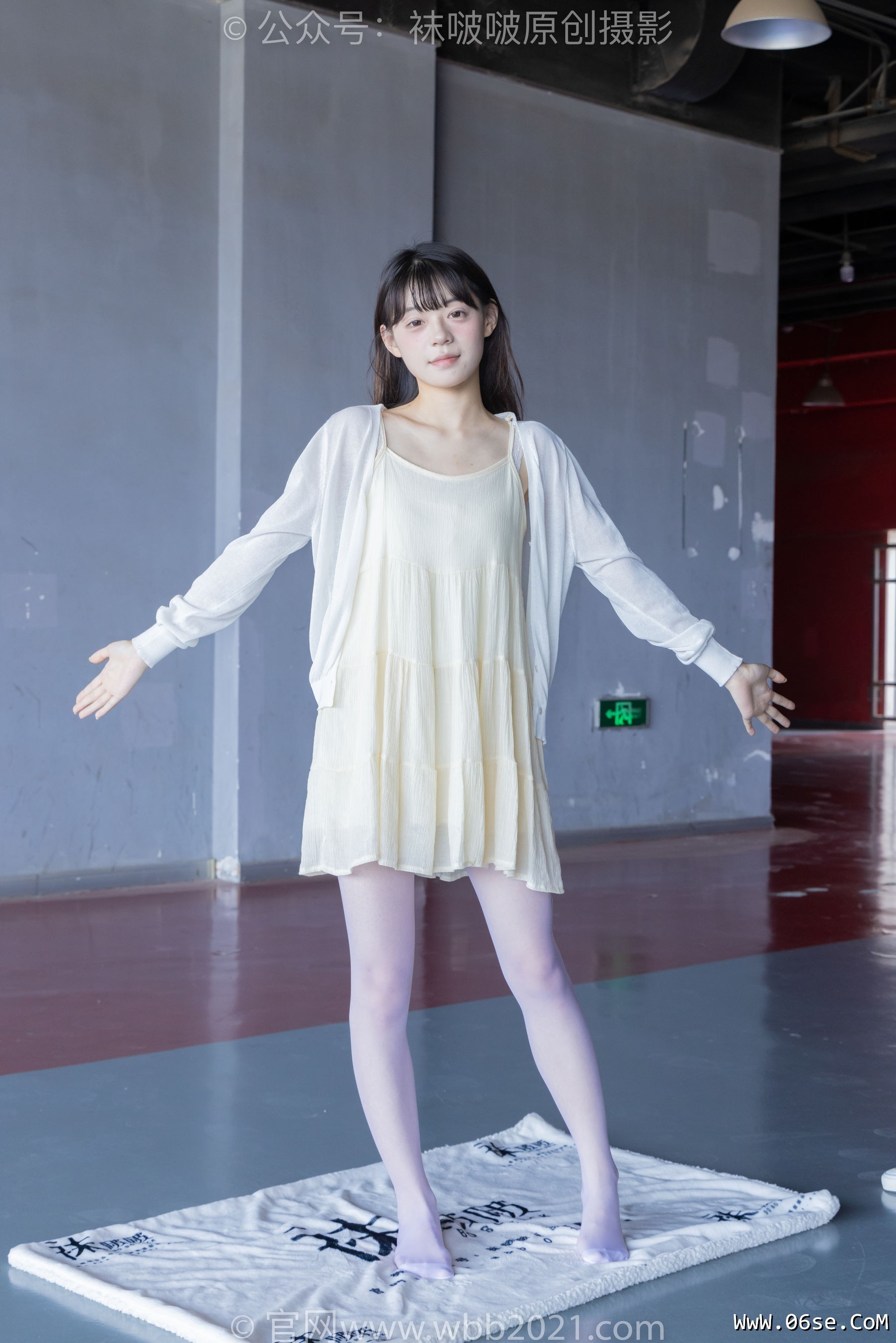 图片[115]-BoBoSocks袜啵啵 No.395 糯米 -板鞋、白丝[145P]-六色网