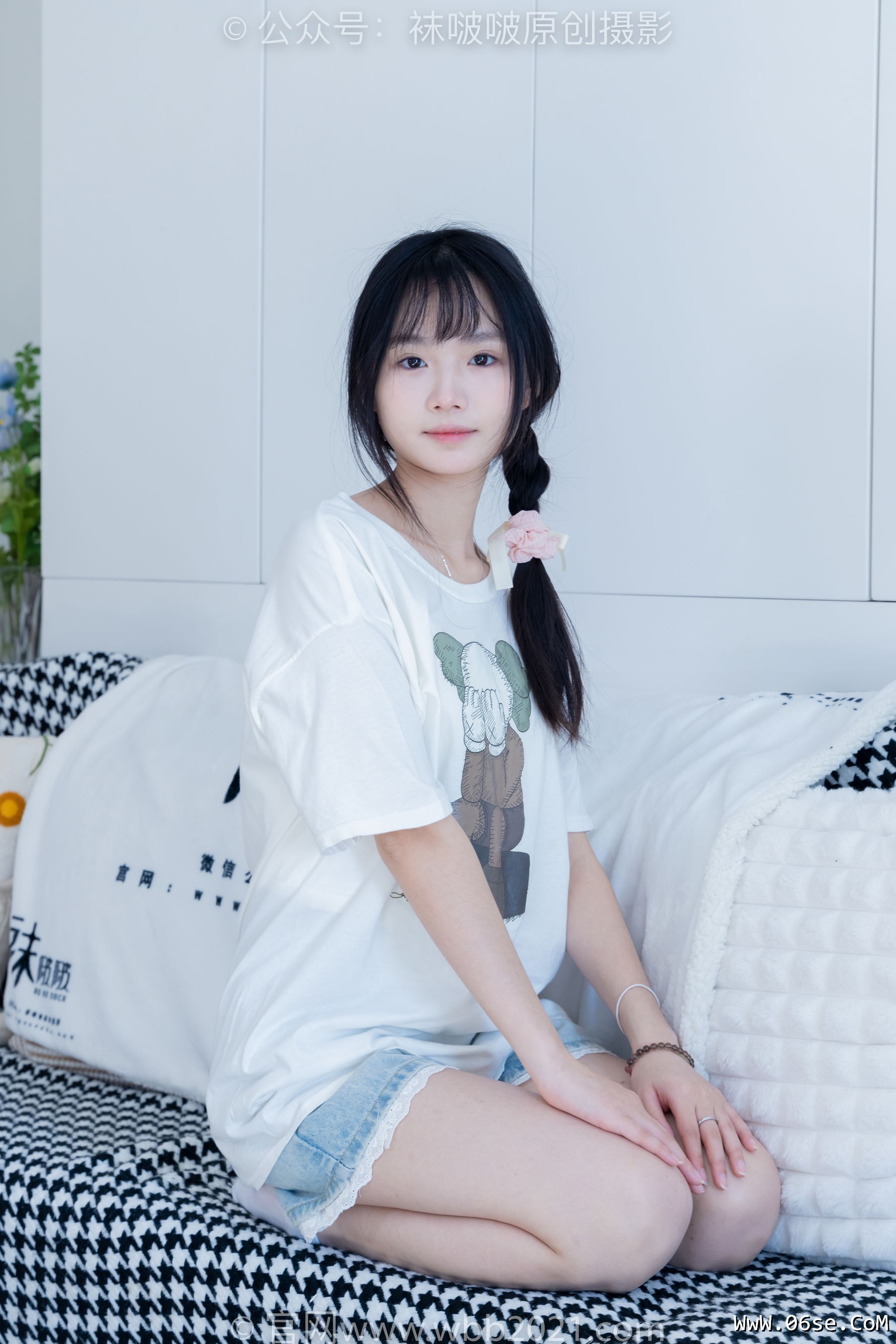 图片[110]-BoBoSocks袜啵啵 No.331 甜甜圈 -板鞋、白棉袜、裸足[144P]-六色网