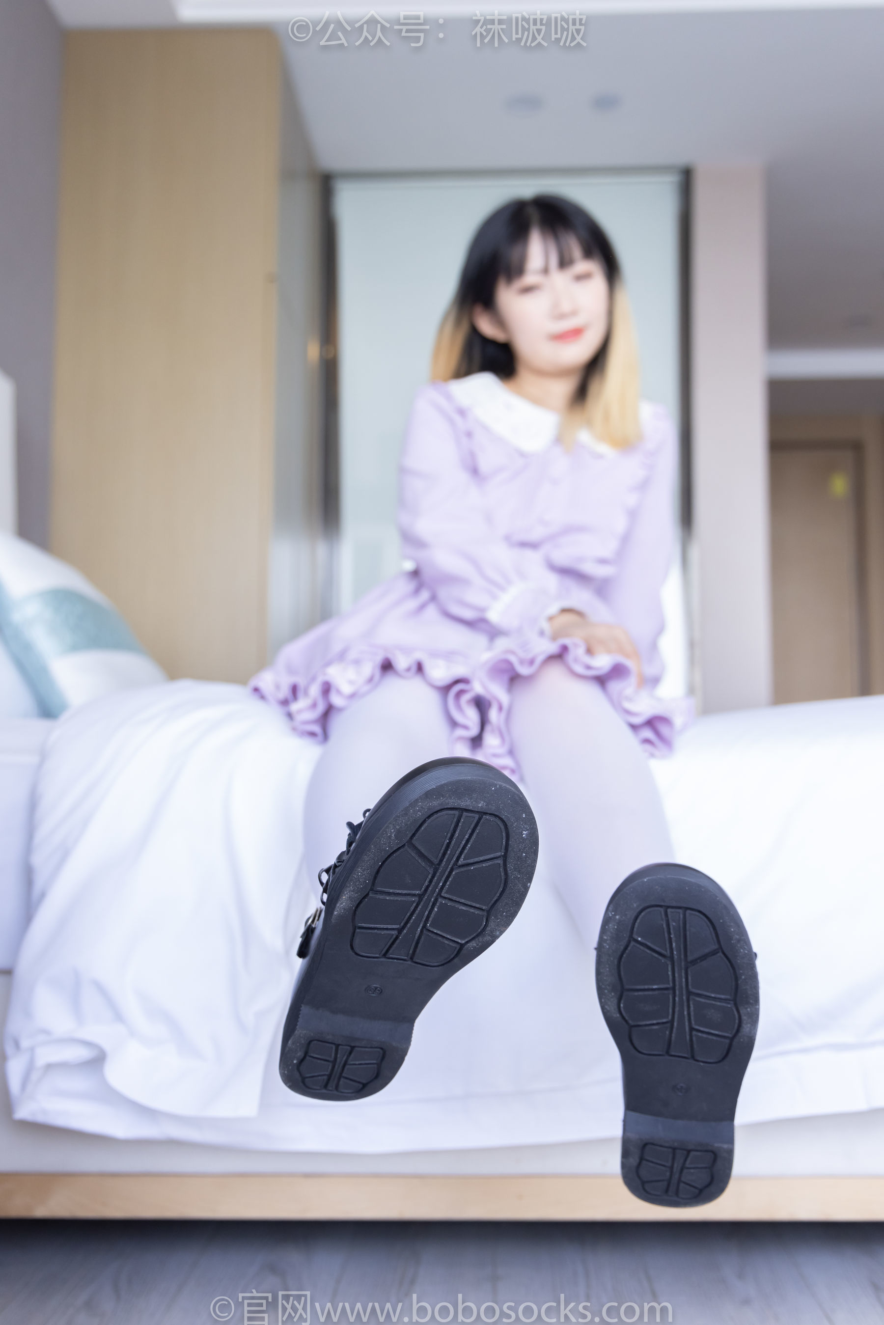 图片[25]-BoBoSocks袜啵啵 No.079 砂糖-皮鞋、厚白丝[140P]-六色网
