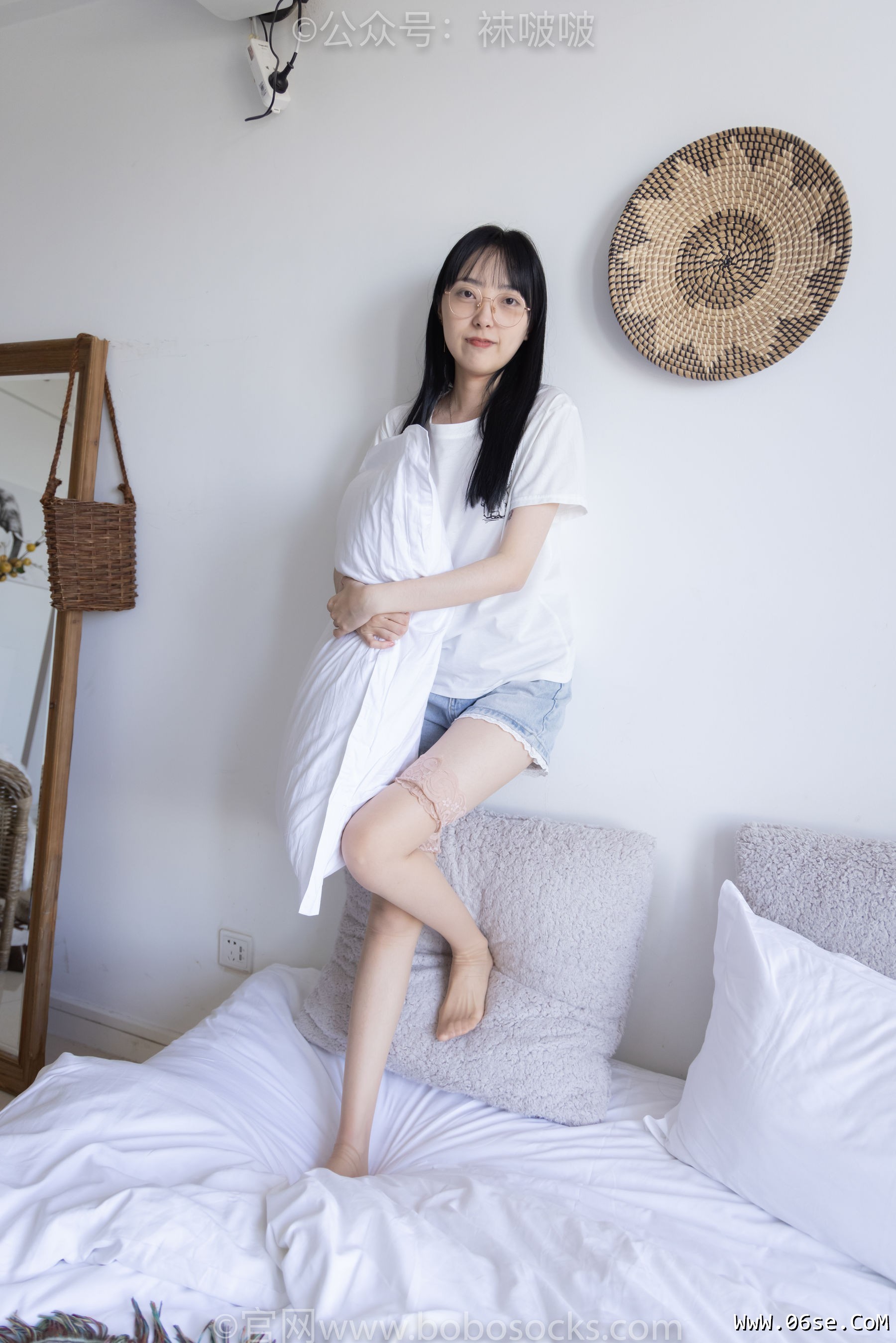 图片[89]-BoBoSocks袜啵啵 No.086 稚予-平底鞋、过膝肉丝[130P]-六色网