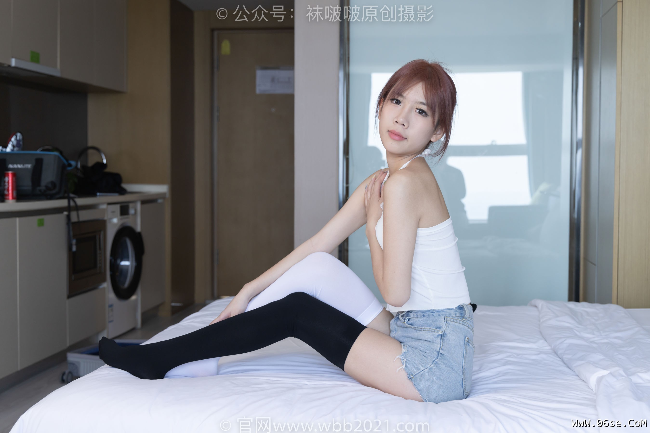 图片[155]-BoBoSocks袜啵啵 No.264 果冻 -高跟鞋、贝壳头板鞋、黑丝大腿袜、白丝大腿袜[179P]-六色网