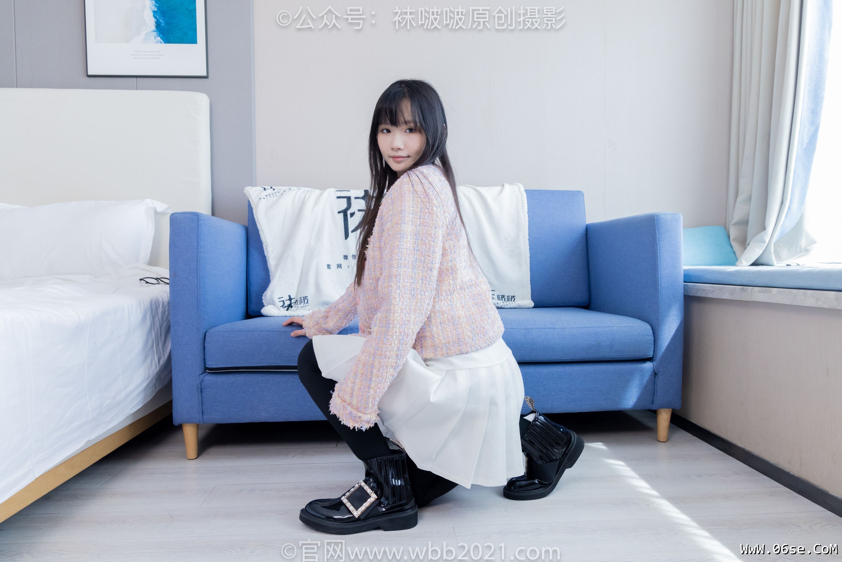 图片[141]-BoBoSocks袜啵啵 No.438 甜甜圈 -皮鞋、板鞋、白棉袜、黑色踩脚袜[150P]-六色网