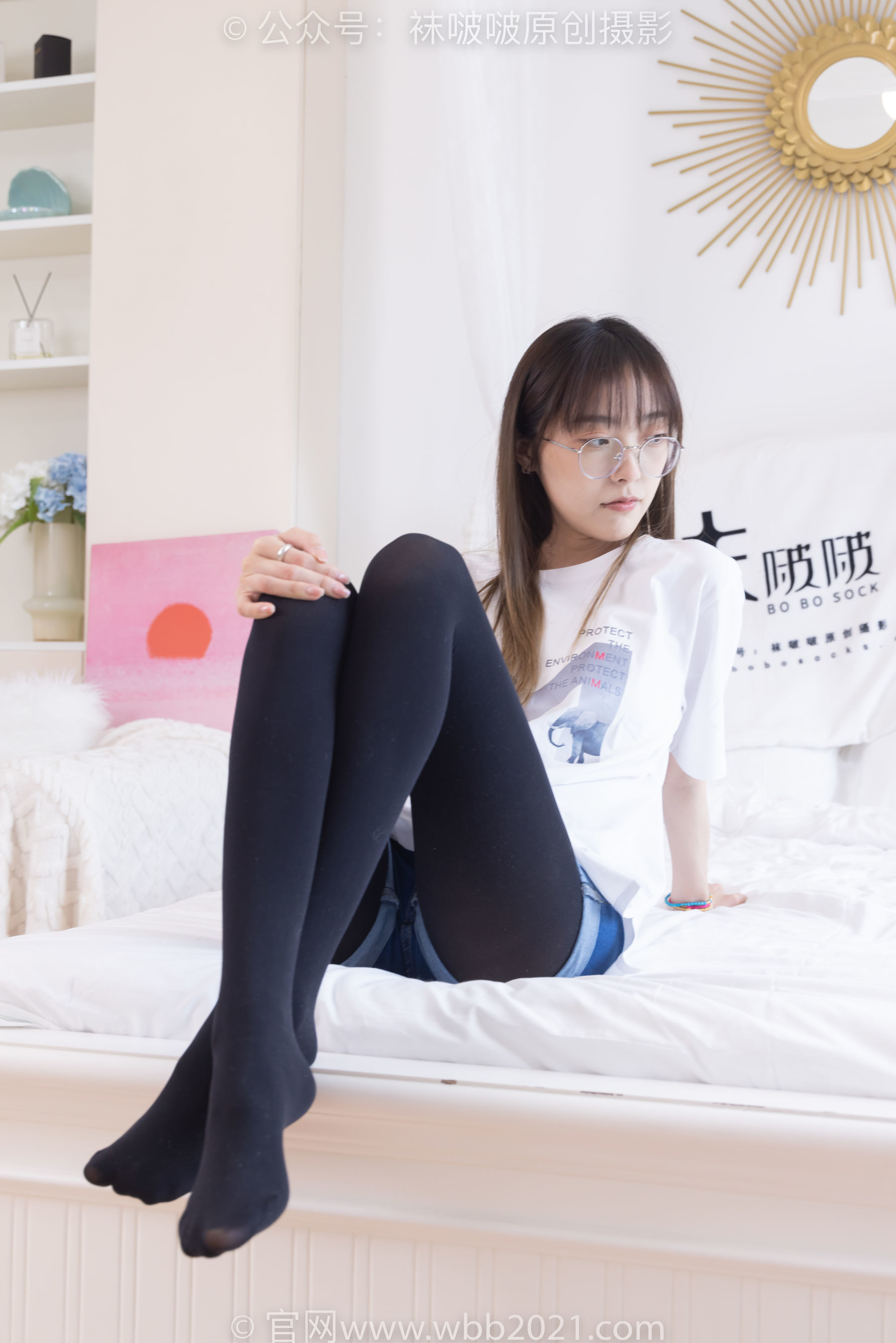图片[49]-BoBoSocks袜啵啵 No.330 稚予 -高跟鞋、厚黑丝[150P]-六色网