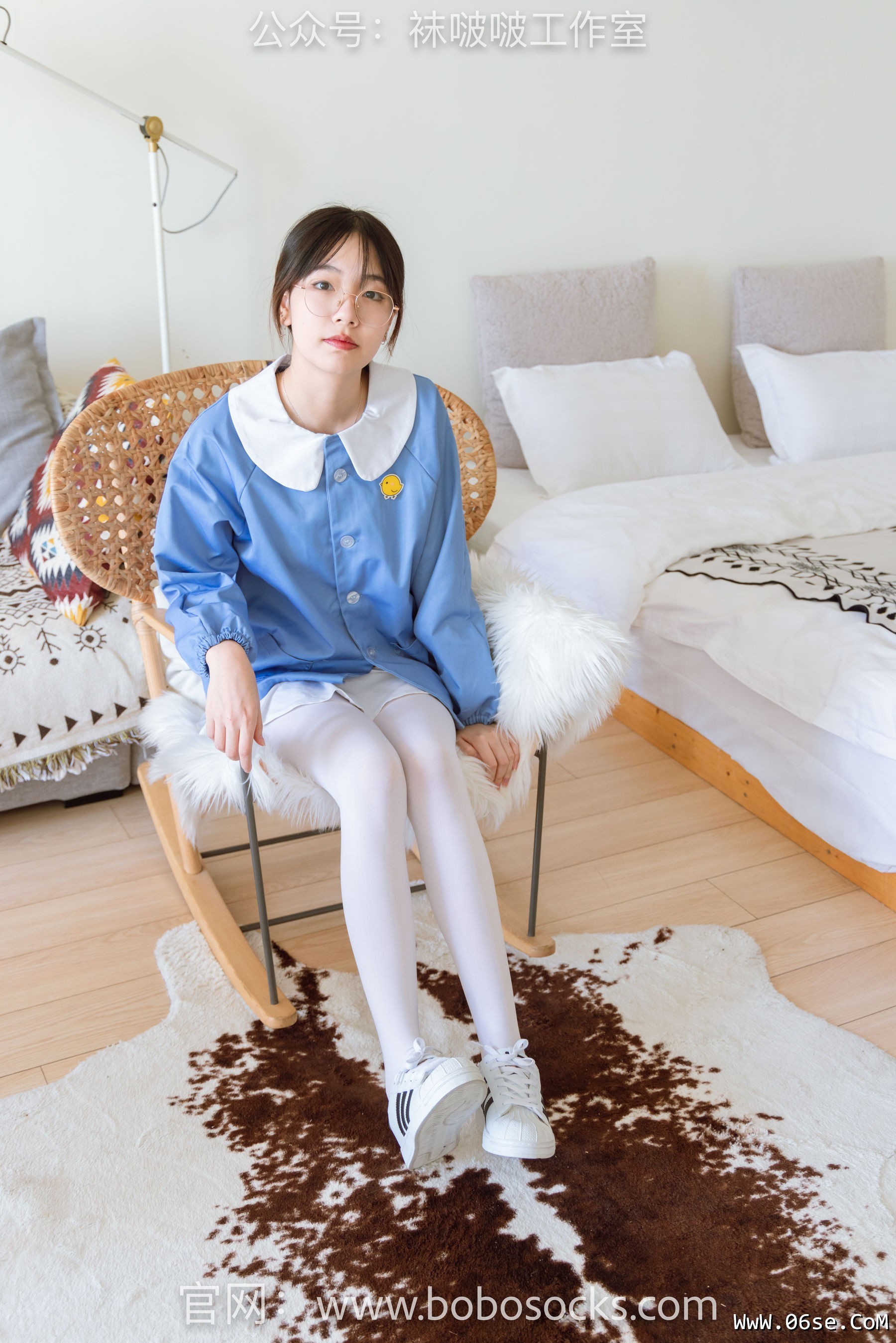 图片[8]-BoBoSocks袜啵啵 No.093 小甜豆-贝壳头、厚白丝[132P]-六色网