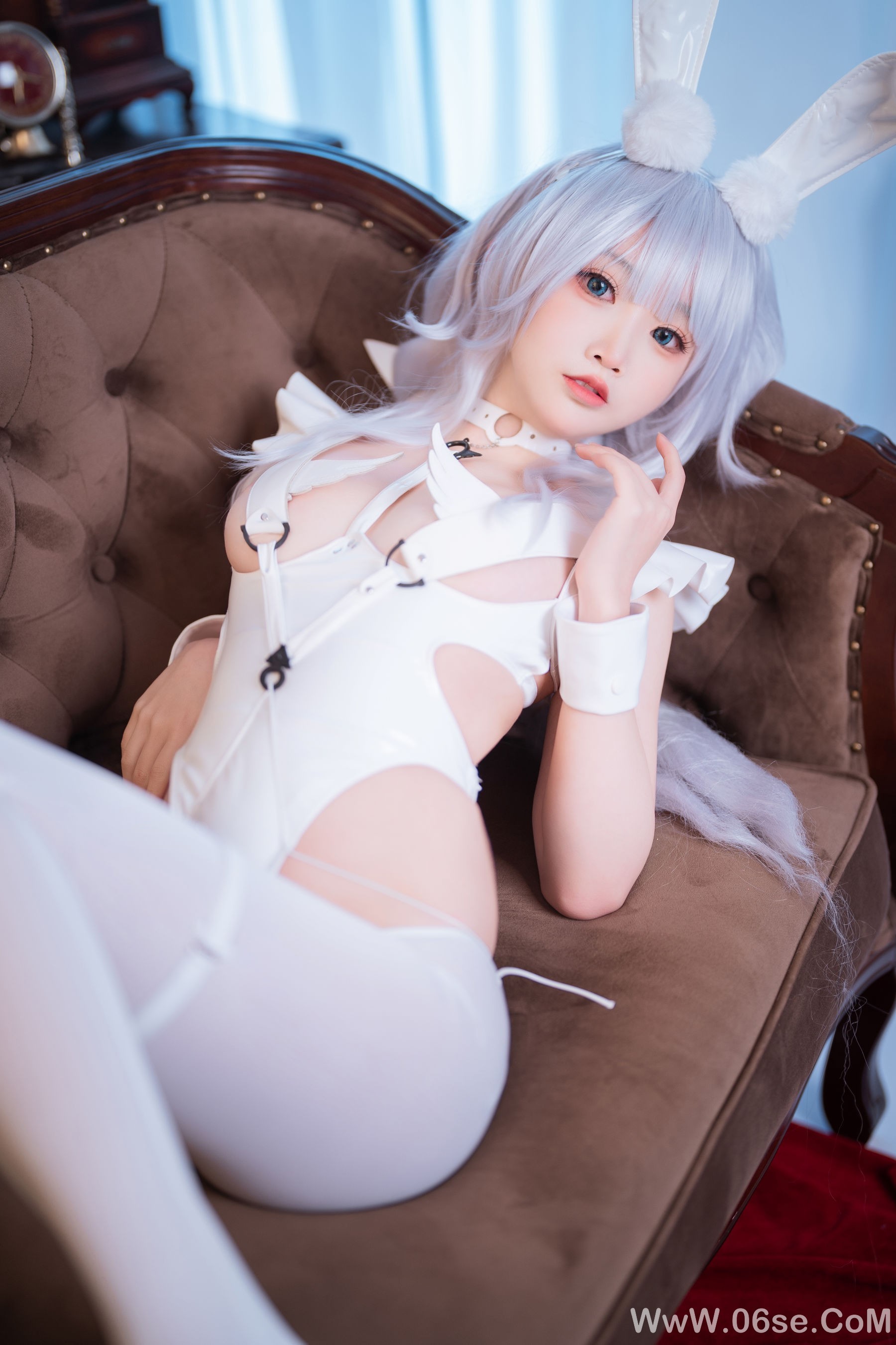 图片[12]-可爱人气Coser 面饼仙儿 – 碧蓝航线 恶毒兔女郎[16P]-六色网