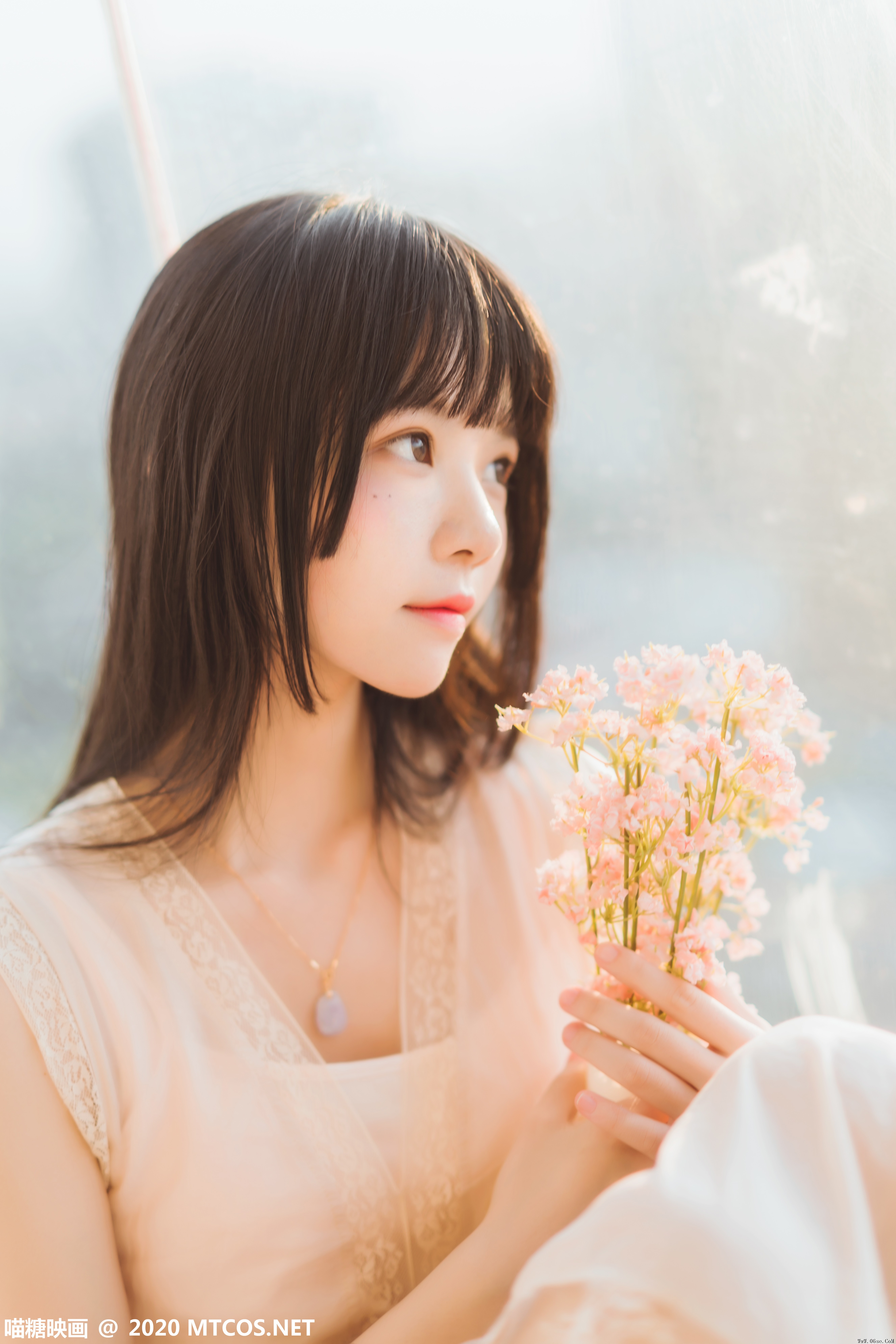 图片[22]-喵糖映画 VOL.226 窗边女孩[30P／504MB]-六色网