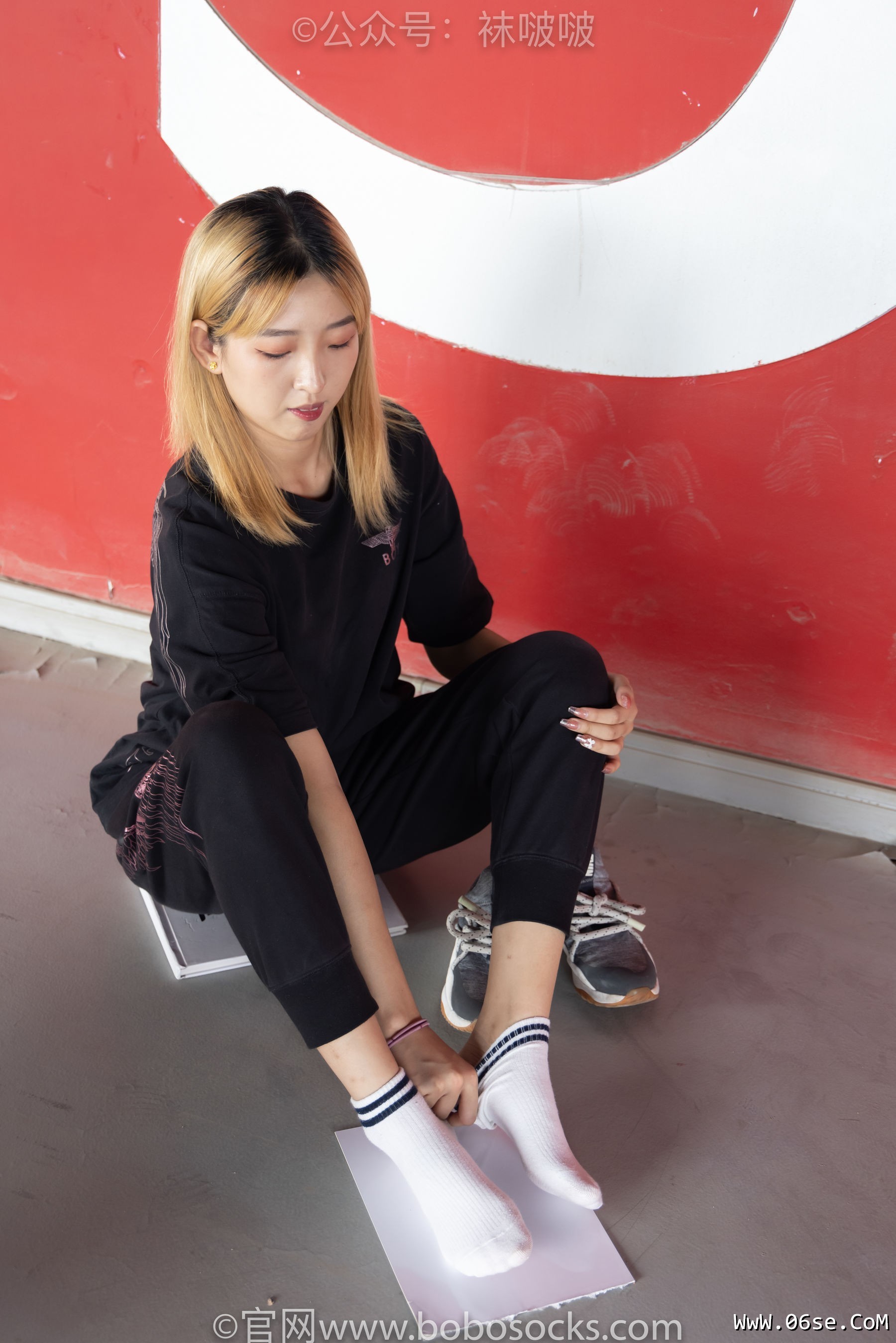 图片[81]-BoBoSocks袜啵啵 No.018 木木-运动鞋、白棉袜、裸足[136P]-六色网