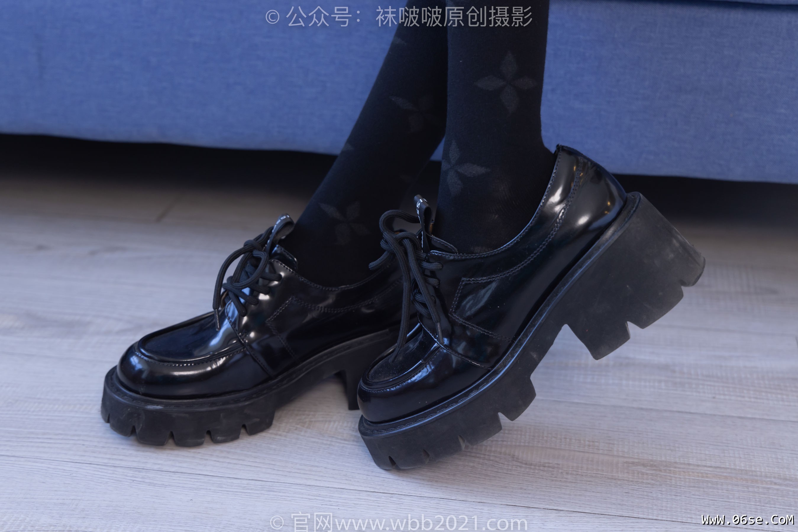 图片[12]-BoBoSocks袜啵啵 No.270 稚予 -高跟鞋、皮鞋、厚黑丝、黑色大腿棉袜[149P]-六色网