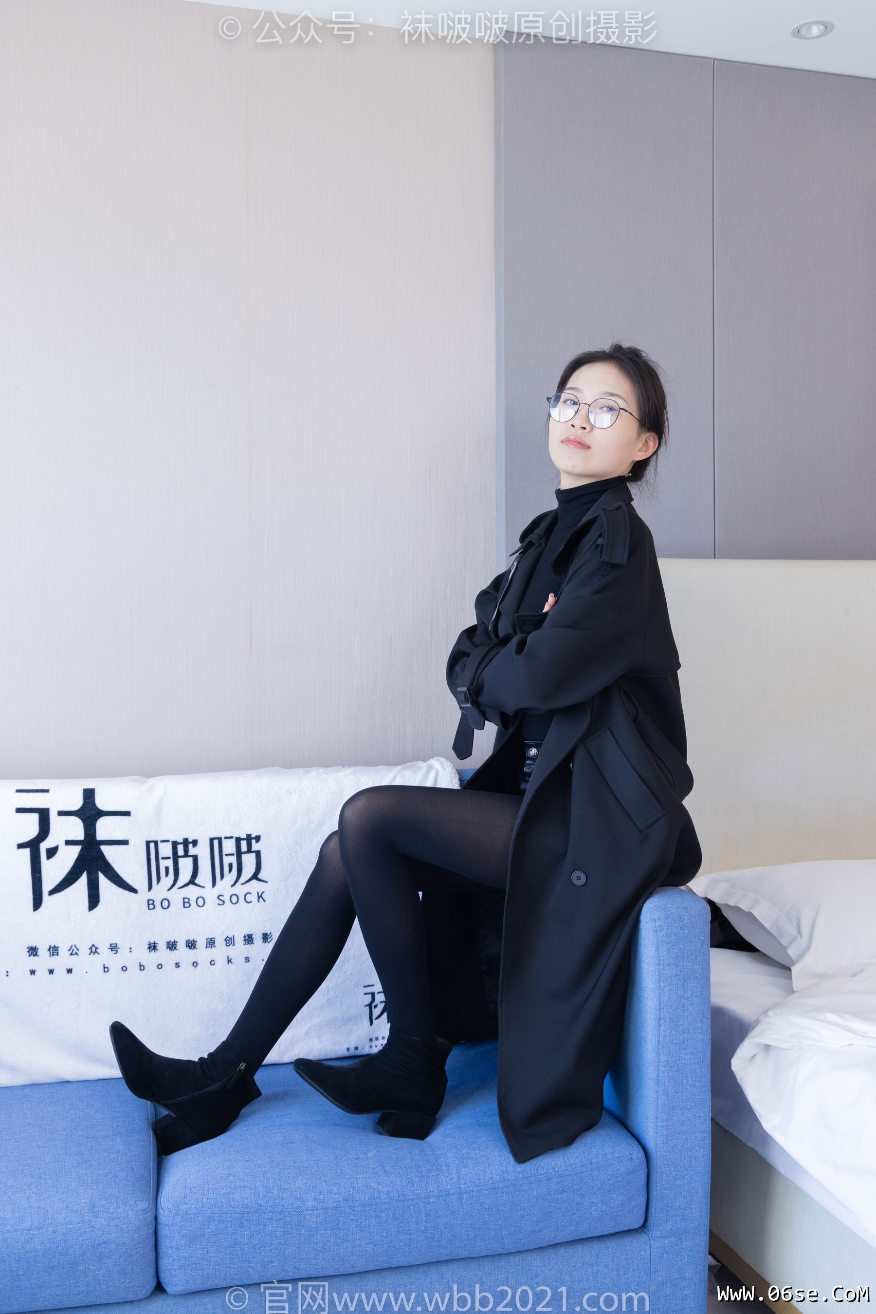 图片[51]-BoBoSocks袜啵啵 No.365 芝士 -短靴、平底鞋、厚黑丝、厚灰丝[140P]-六色网