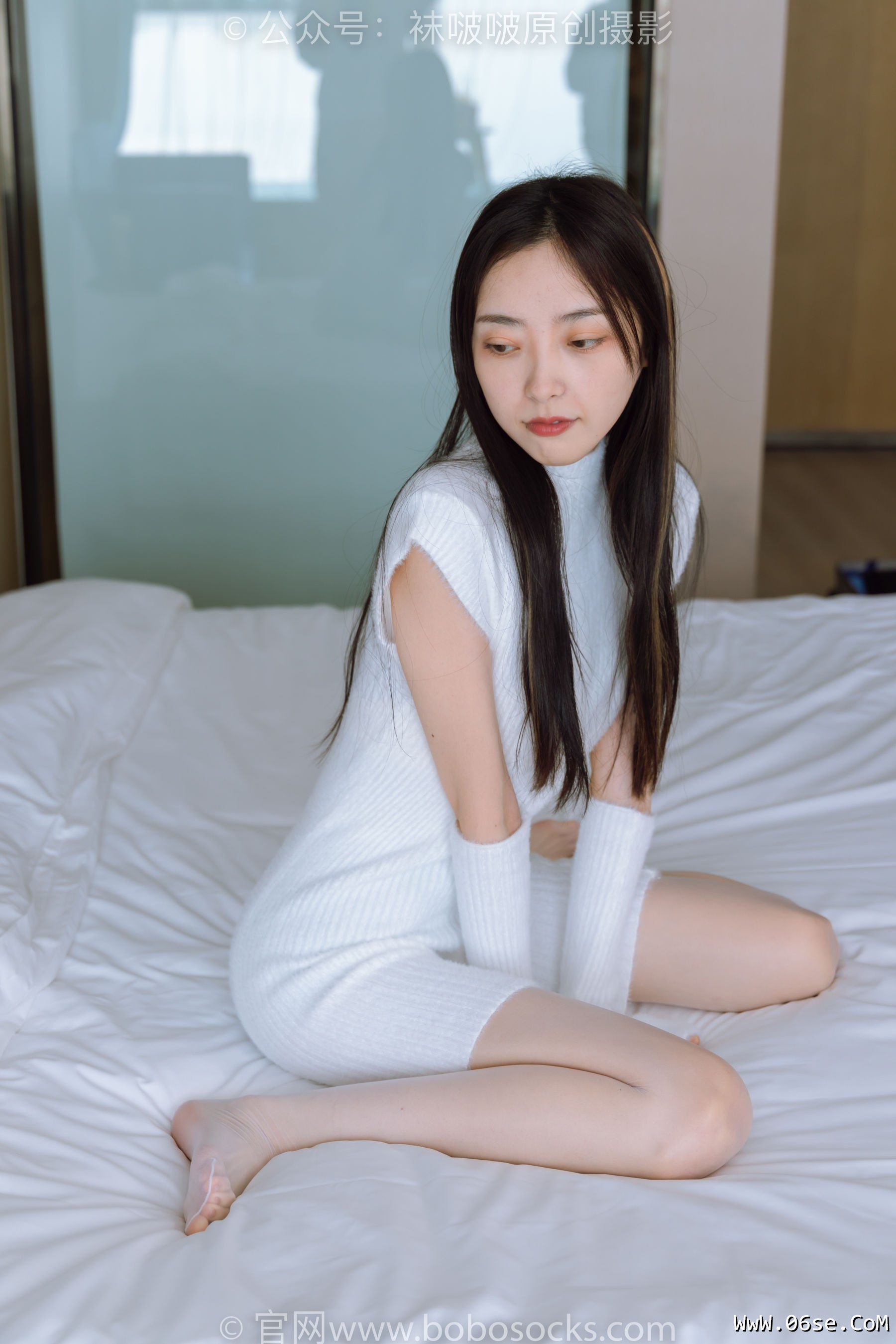 图片[87]-BoBoSocks袜啵啵 No.173 稚予-高跟鞋、板鞋、白丝、肉丝、白棉袜[149P]-六色网