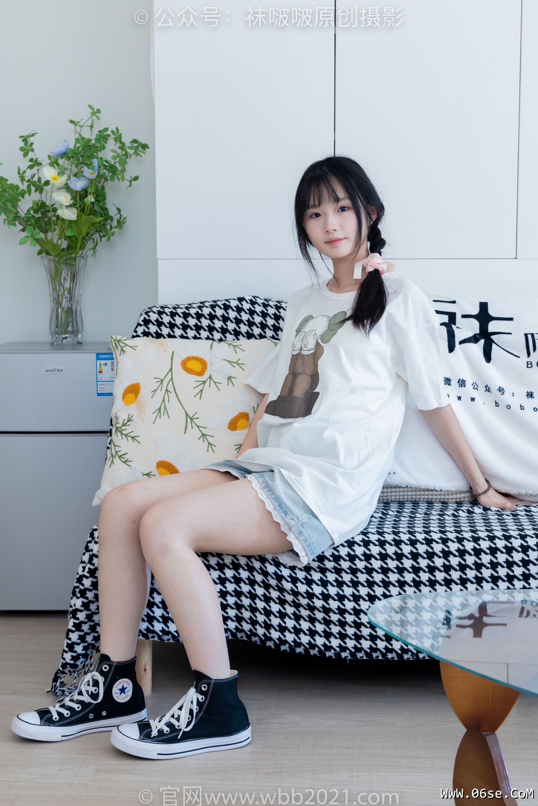 图片[79]-BoBoSocks袜啵啵 No.331 甜甜圈 -板鞋、白棉袜、裸足[144P]-六色网