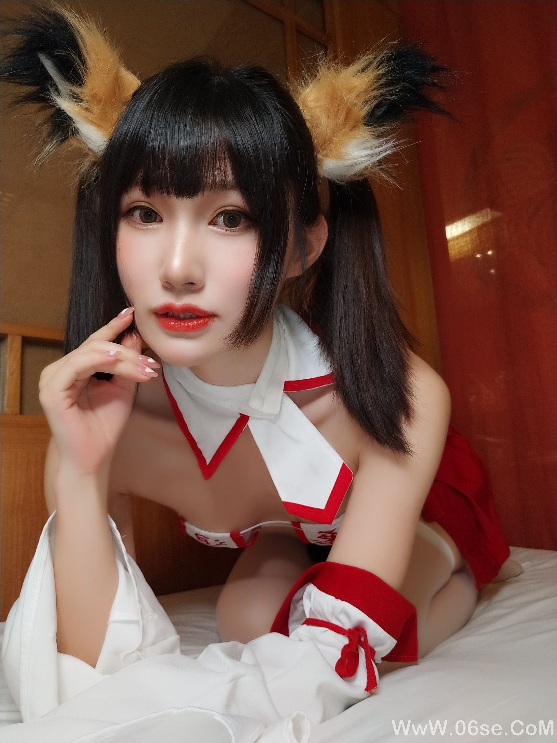 图片[5]-木之本果 – 神社の巫女[81P]-六色网