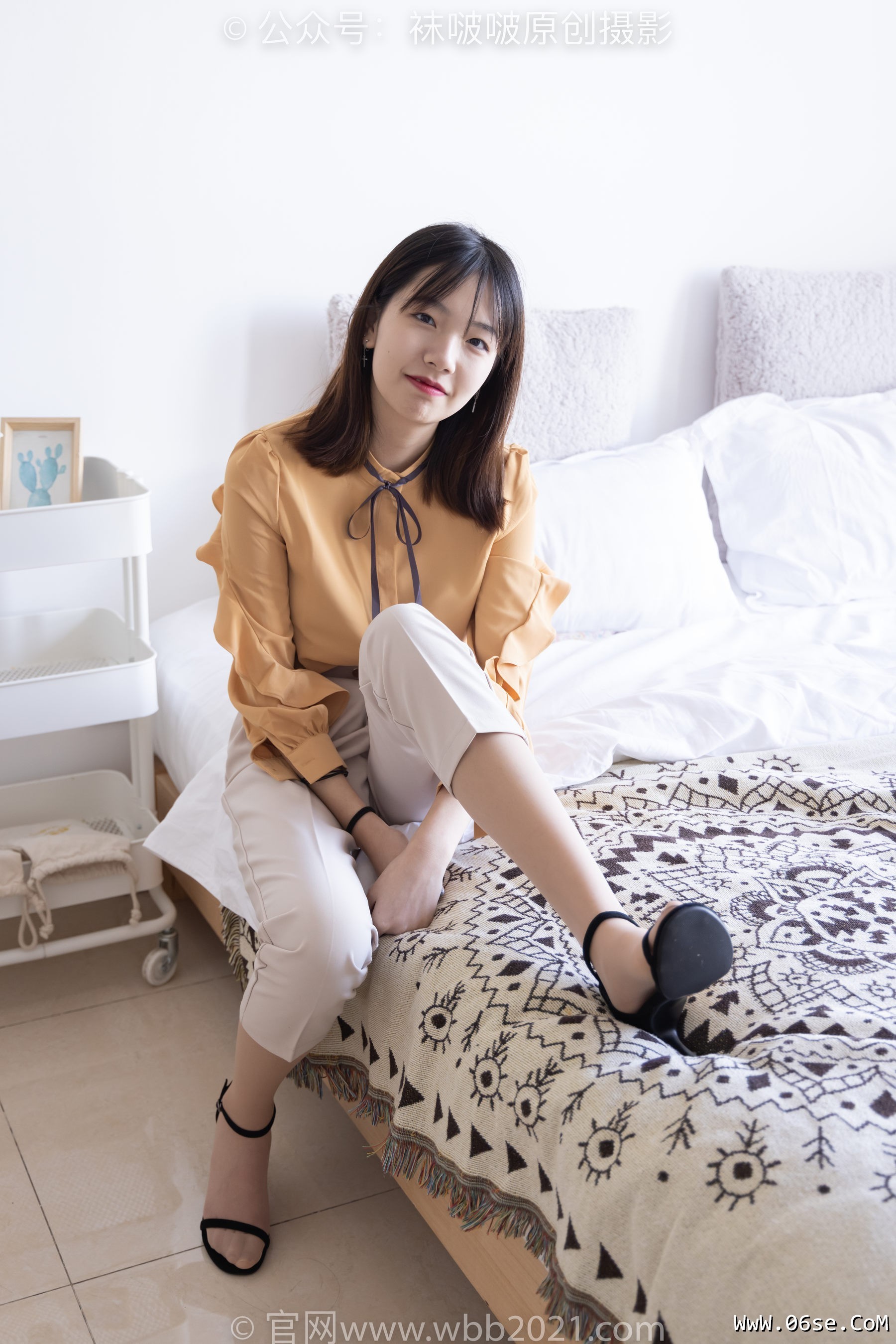 图片[136]-BoBoSocks袜啵啵 No.240 小甜豆-三双高跟鞋、肉丝、裸足[156P]-六色网