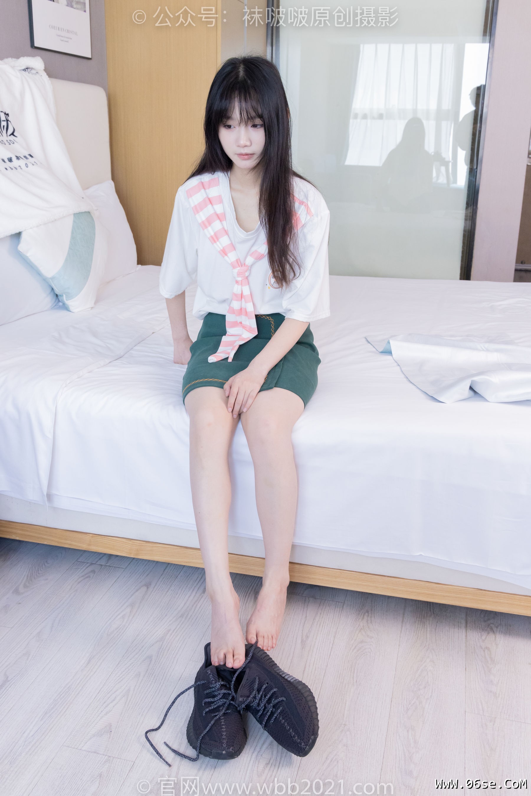 图片[110]-BoBoSocks袜啵啵 No.394 甜甜圈 -运动鞋、白船袜、裸足、裸足[140P]-六色网