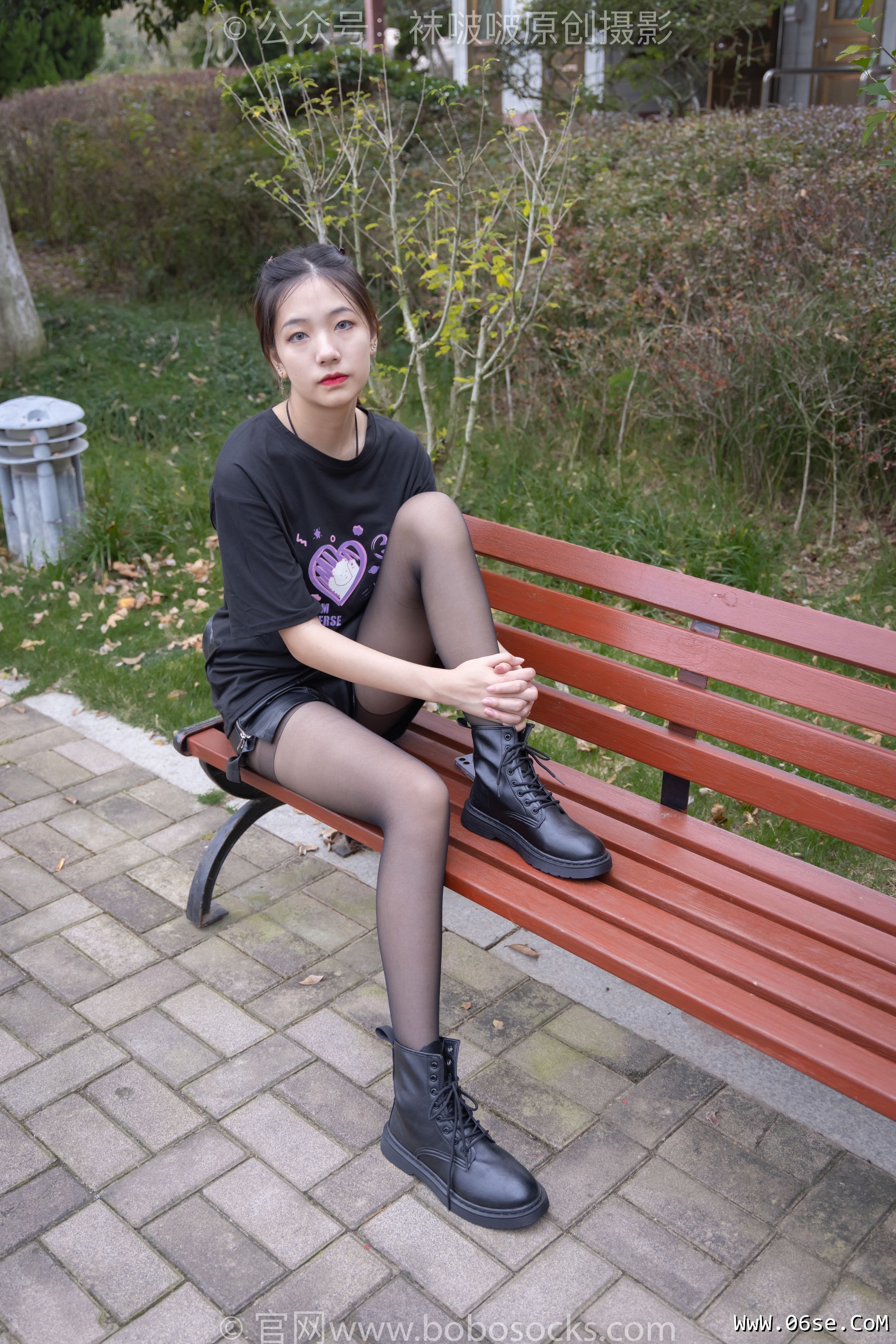 图片[51]-BoBoSocks袜啵啵 No.221 小甜豆-马丁靴、黑丝[133P]-六色网