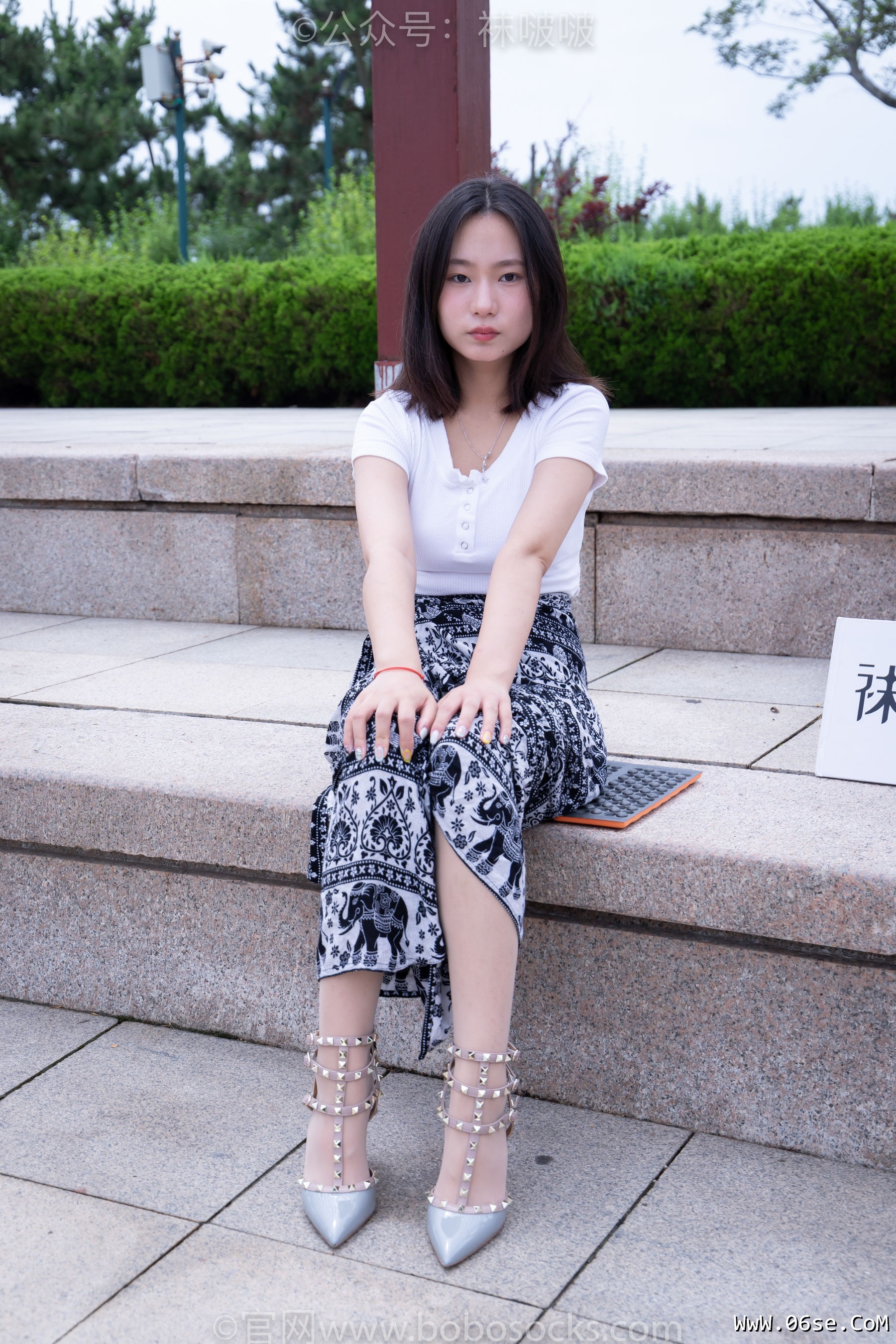 图片[57]-BoBoSocks袜啵啵 No.014 思思-华伦天奴高跟鞋、肉丝[140P]-六色网