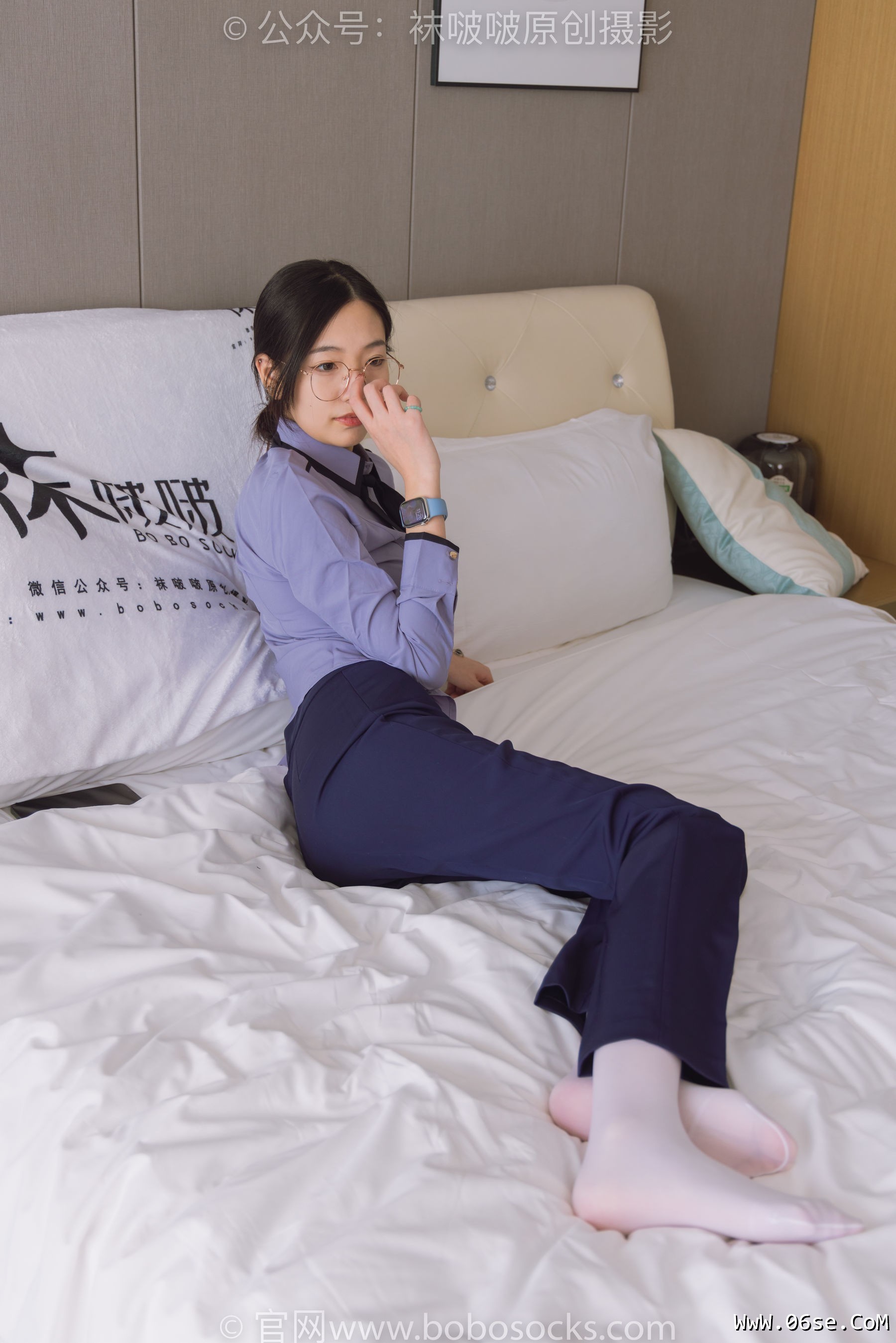 图片[112]-BoBoSocks袜啵啵 No.178 小甜豆-高跟鞋、厚白丝、ol风裤里丝[140P]-六色网