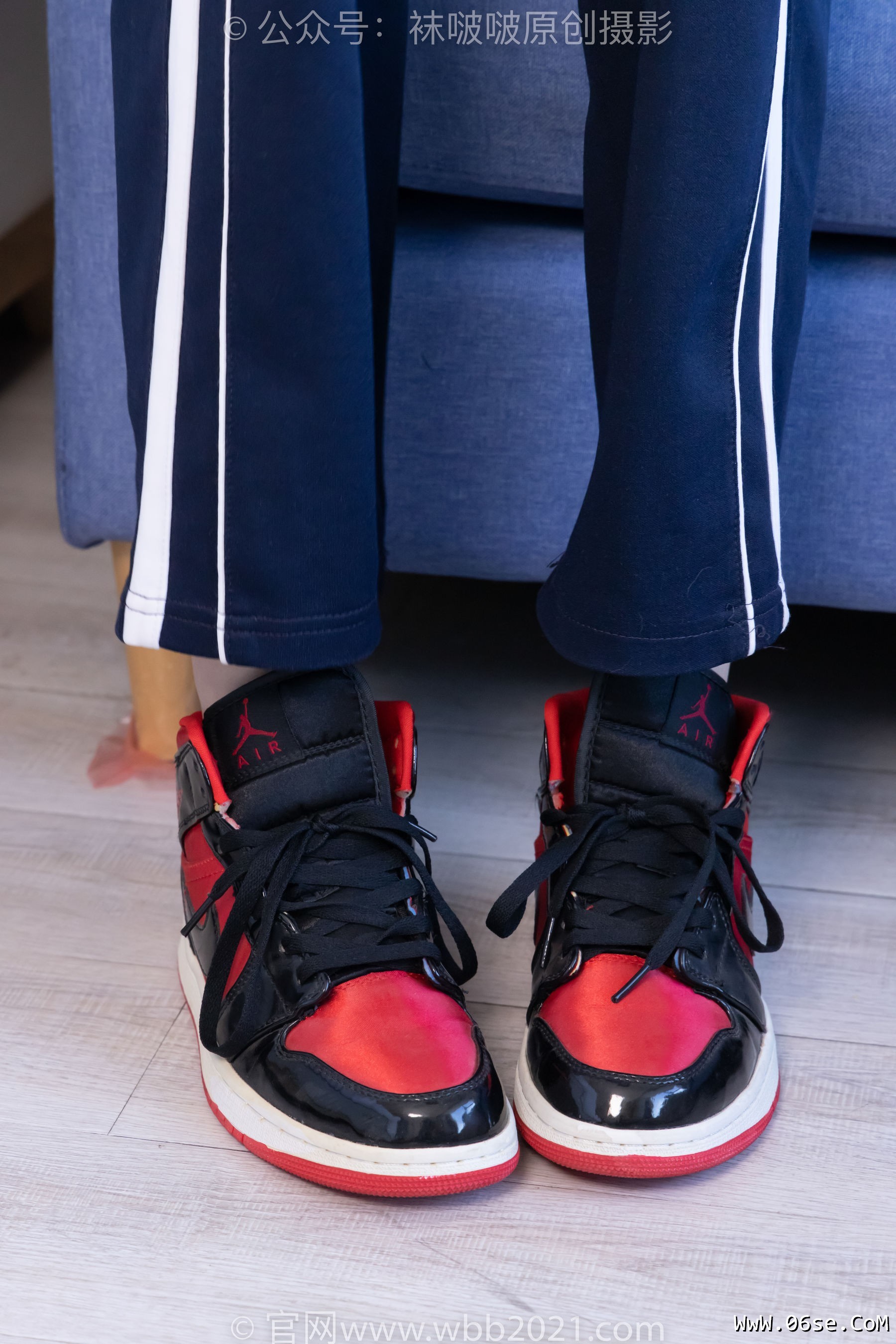 图片[140]-BoBoSocks袜啵啵 No.398 稚予 -板鞋、白船袜、裸足、裸足[150P]-六色网