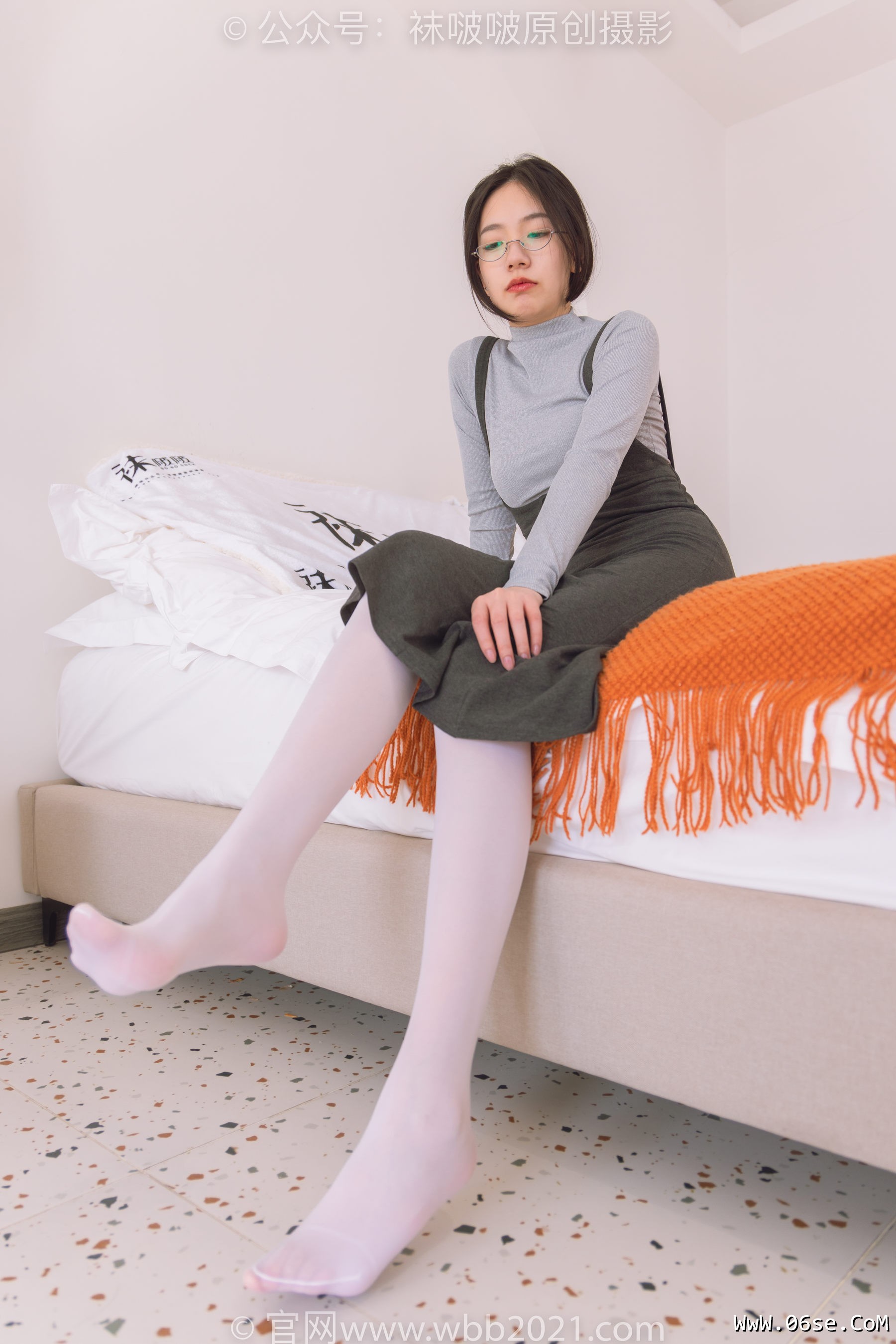 图片[45]-BoBoSocks袜啵啵 No.242 小甜豆-高跟鞋、厚白丝[140P]-六色网