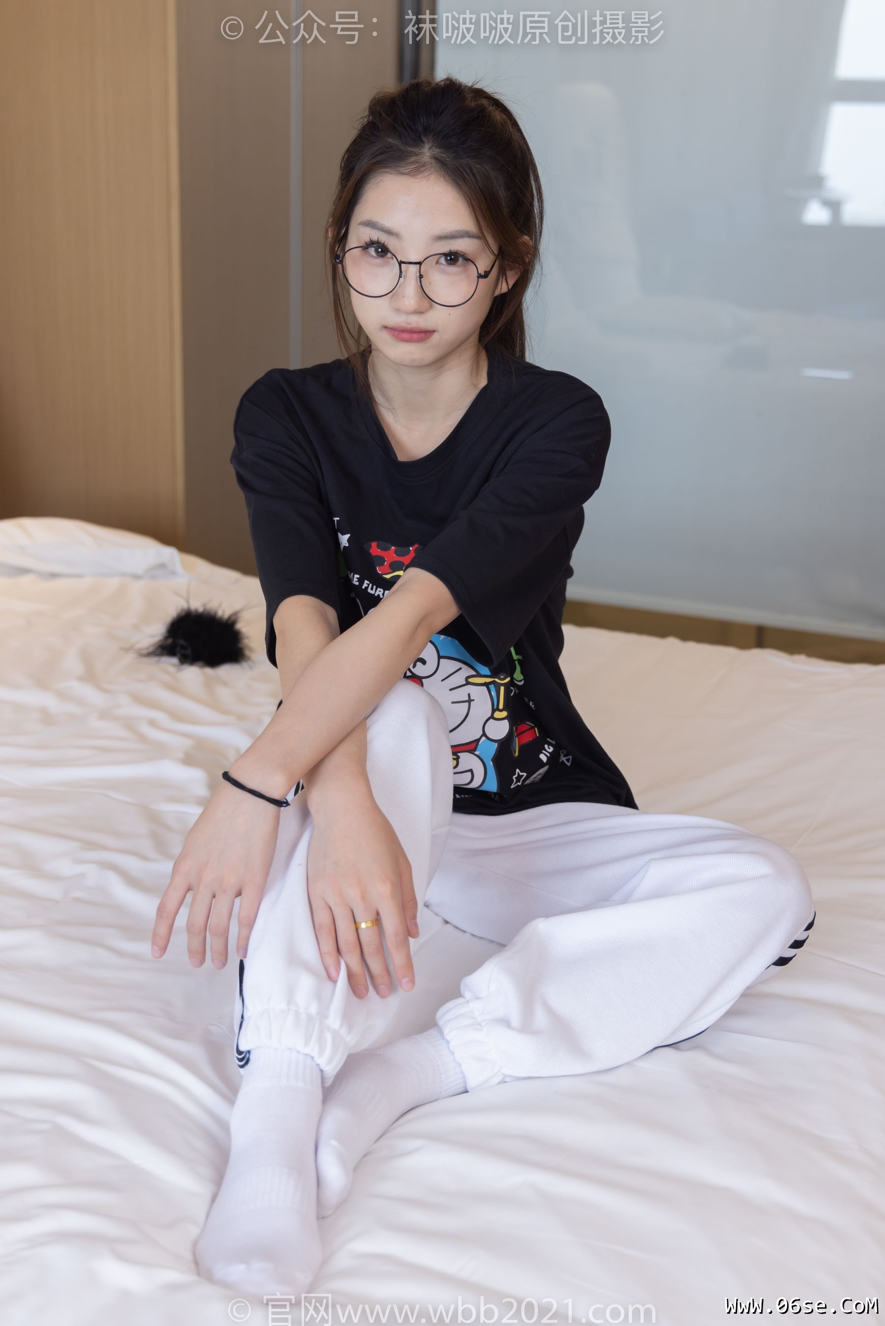 图片[92]-BoBoSocks袜啵啵 No.382 小沫 -板鞋、白棉袜[143P]-六色网