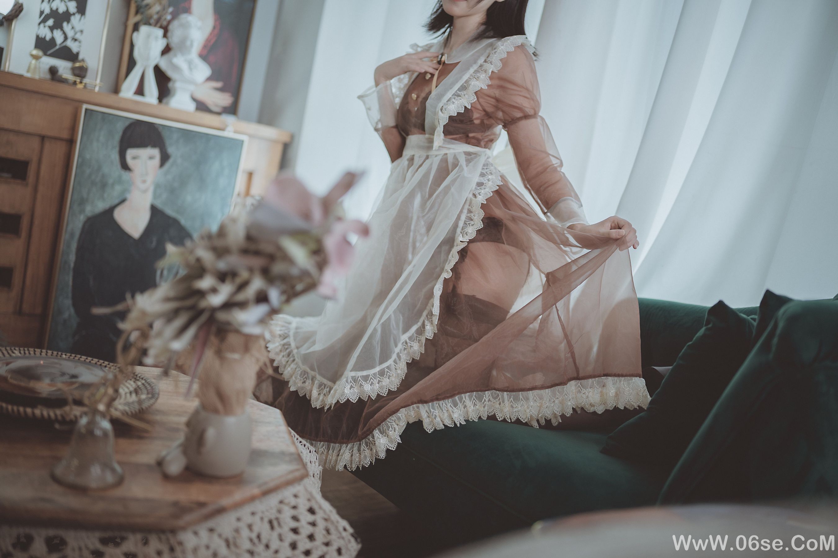 图片[36]-COSER美女逐月su 透明女仆[46P]-六色网