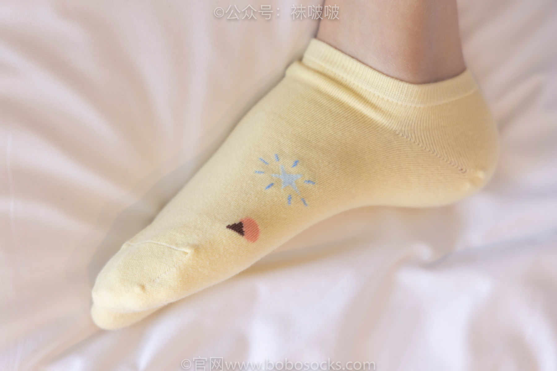 图片[122]-BoBoSocks袜啵啵 No.081 稚予- AJ、浅黄色短棉袜、浅蓝色短棉袜、裸足[145P]-六色网