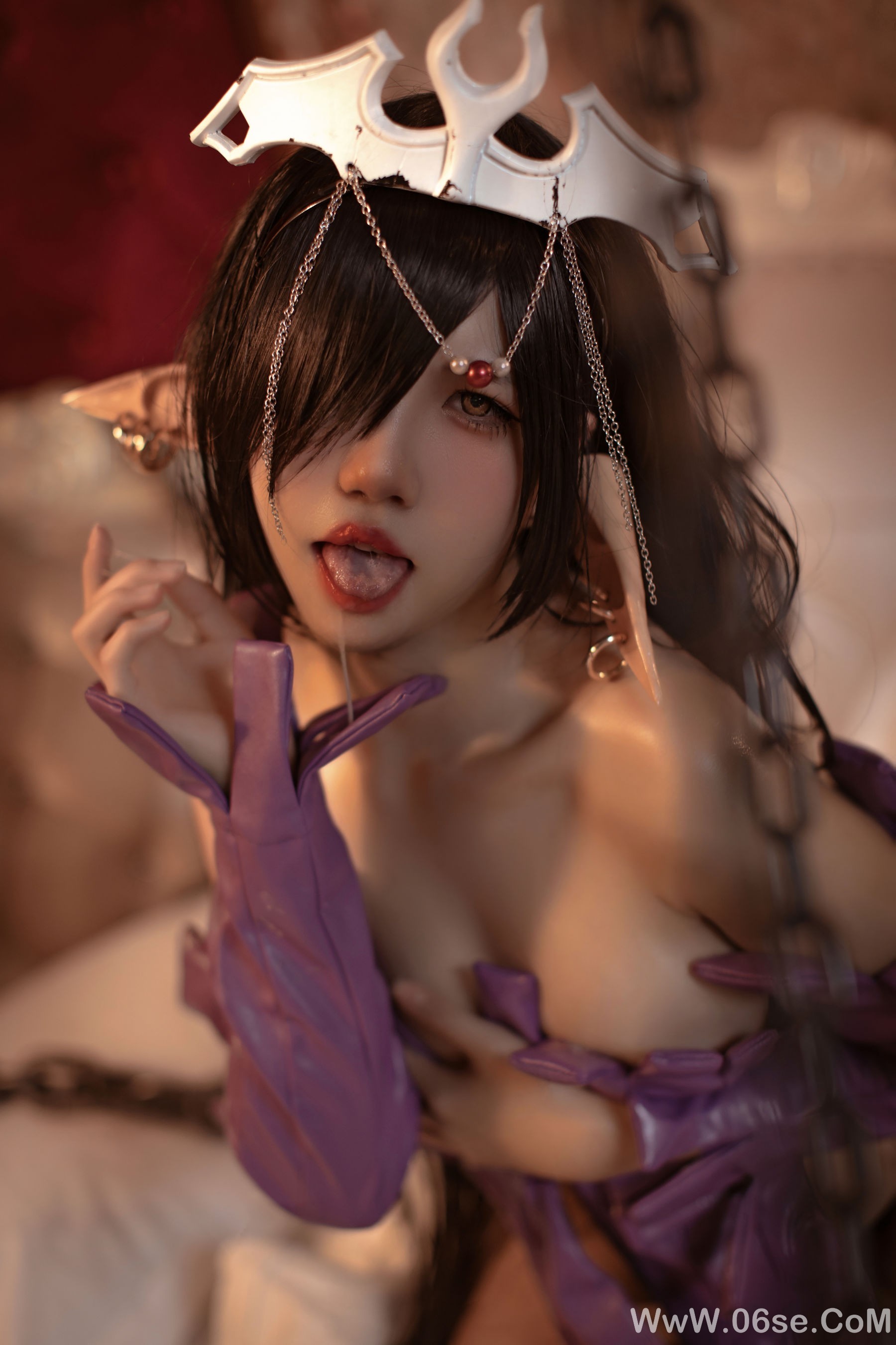 图片[60]-鬼马少女 阿薰kaOri – 黑獣 黑精灵女王奥利卡[80P]-六色网