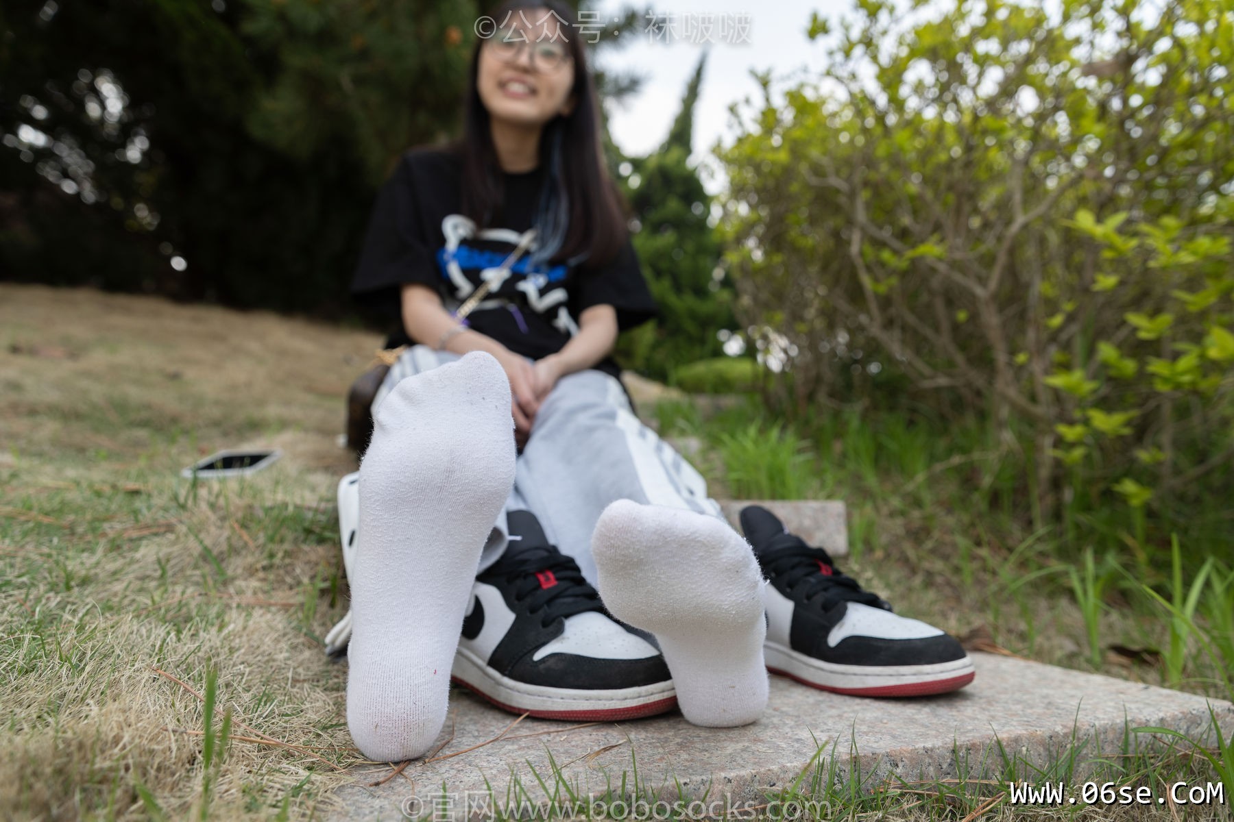 图片[70]-BoBoSocks袜啵啵 No.023 稚予-AJ、白色短棉袜、裸足[119P]-六色网