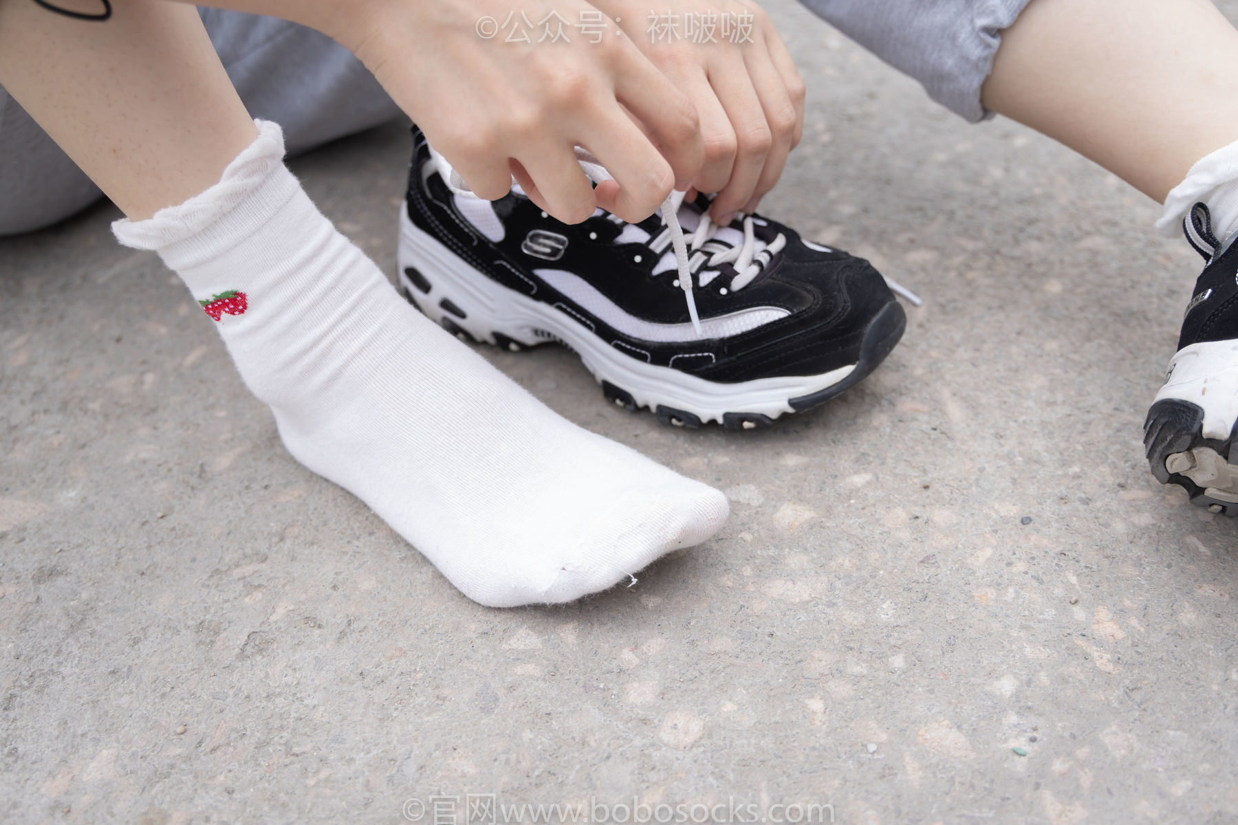 图片[52]-BoBoSocks袜啵啵 No.016 熊熊-斯凯奇运动鞋、棉袜、裸足[147P]-六色网