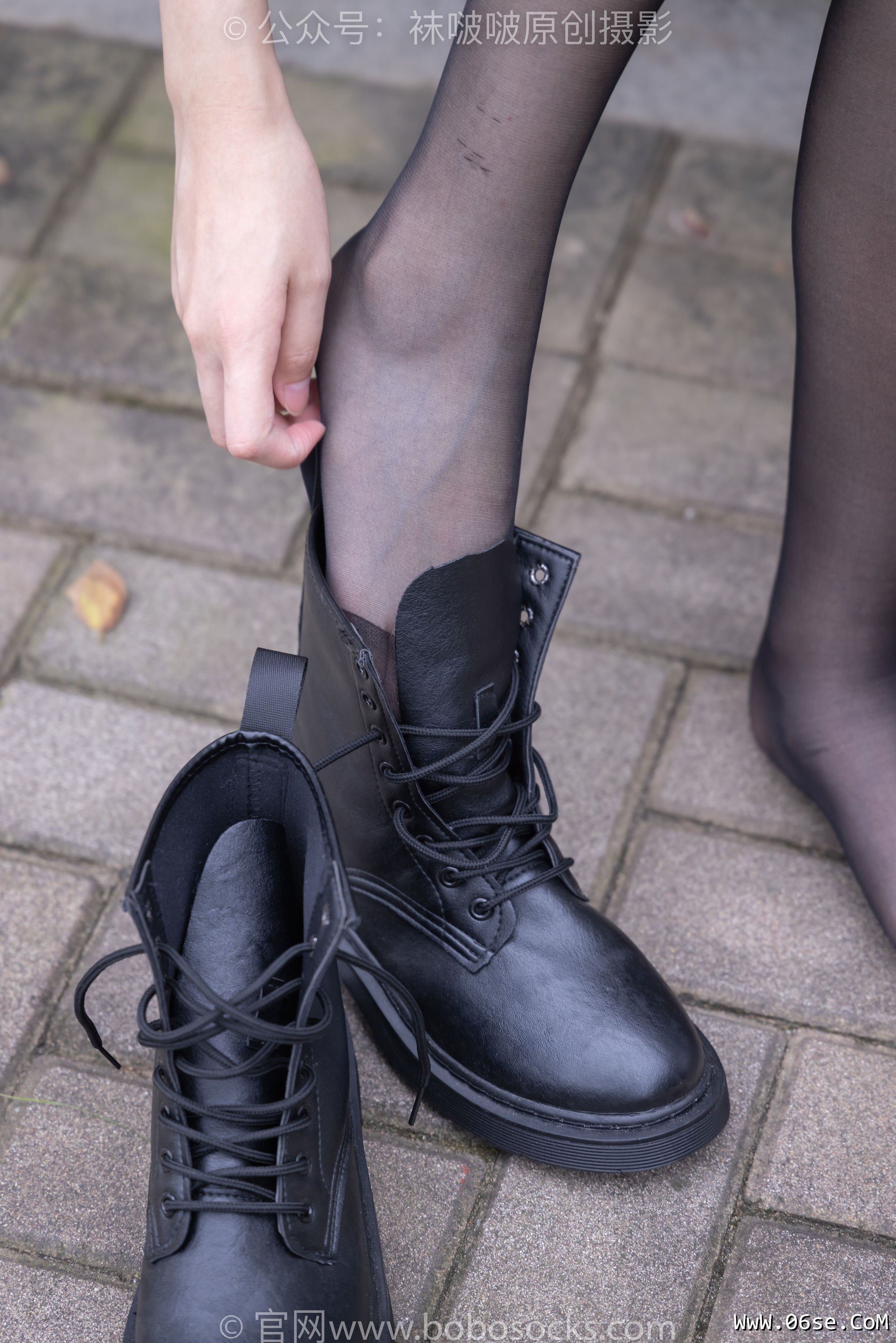 图片[87]-BoBoSocks袜啵啵 No.221 小甜豆-马丁靴、黑丝[133P]-六色网