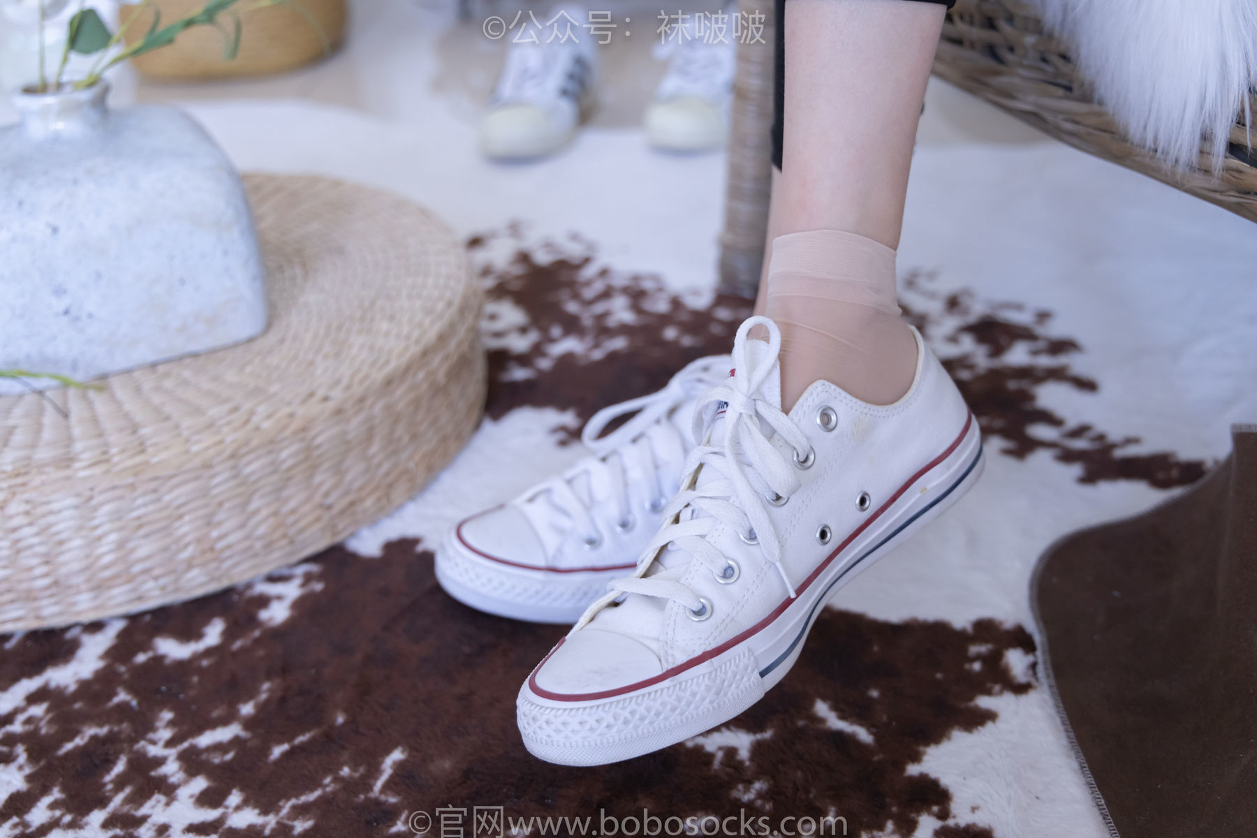 图片[69]-BoBoSocks袜啵啵 No.044 稚予-贝壳头、匡威帆布鞋、短肉丝[154P]-六色网