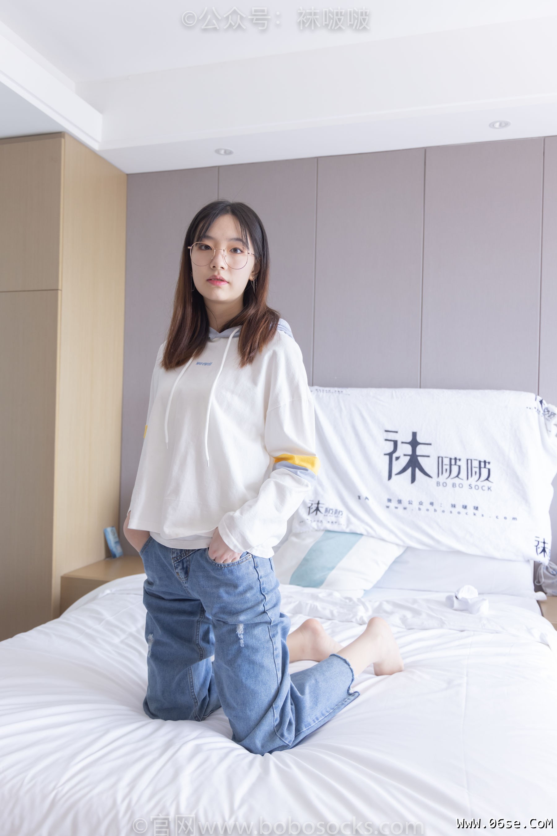 图片[99]-BoBoSocks袜啵啵 No.080 小甜豆-帆布鞋、白棉袜、肉丝[140P]-六色网