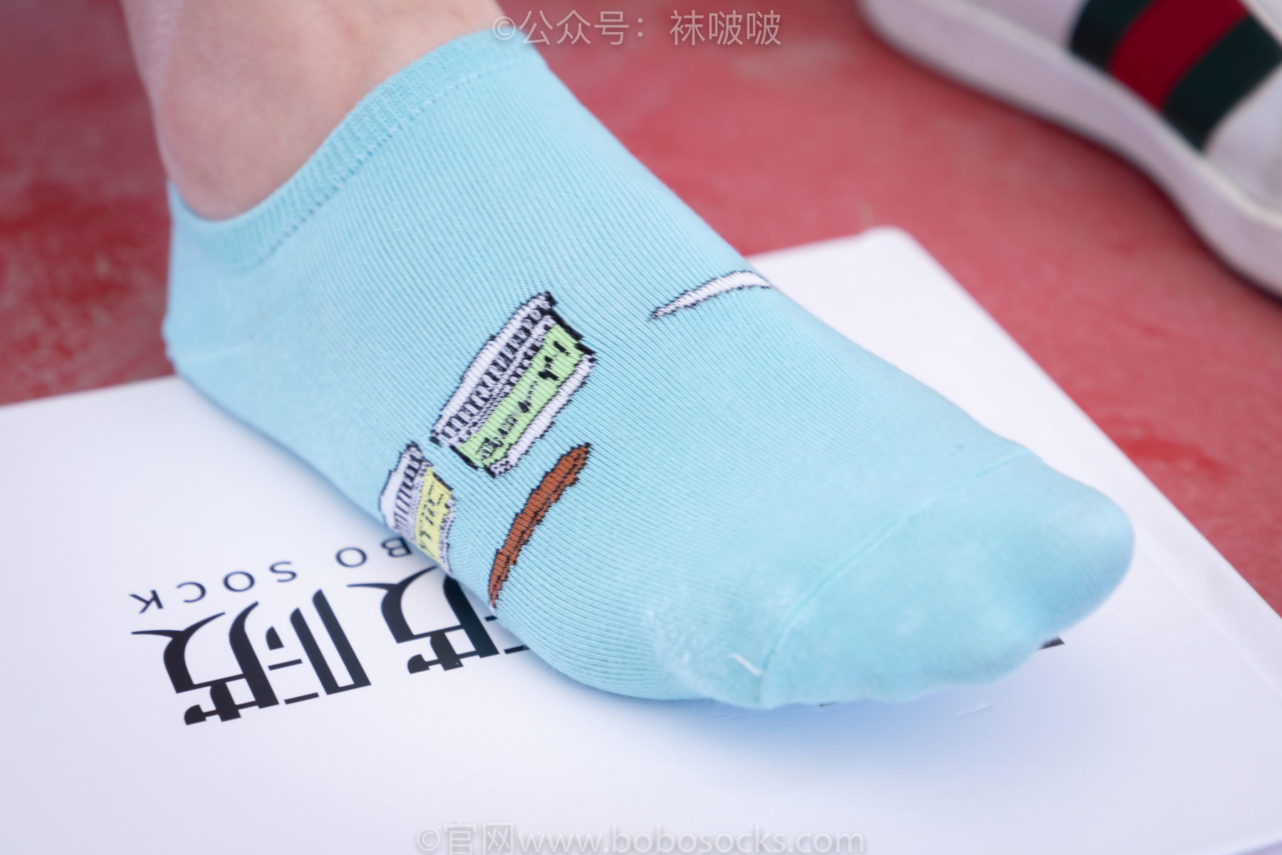 图片[53]-BoBoSocks袜啵啵 积分限定作品006 泡芙-板鞋、天蓝色短棉袜、裸足[138P]-六色网