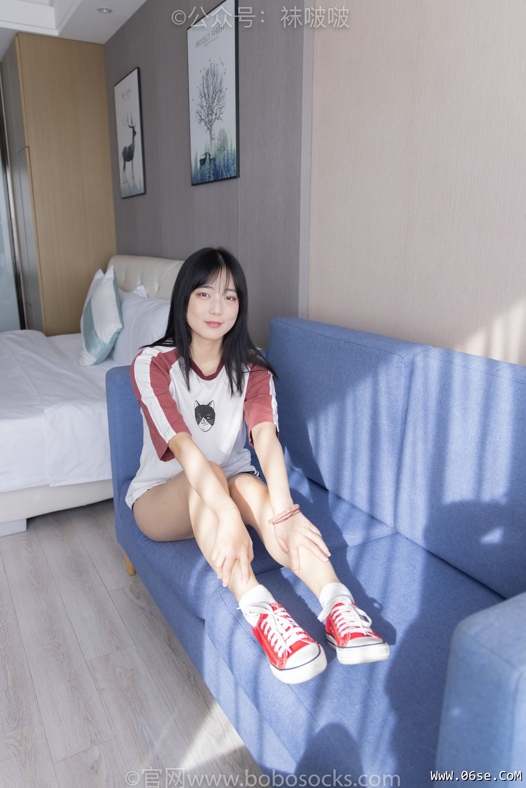 图片[15]-BoBoSocks袜啵啵 No.036 菠萝-帆布鞋、白棉袜、裸足[138P]-六色网