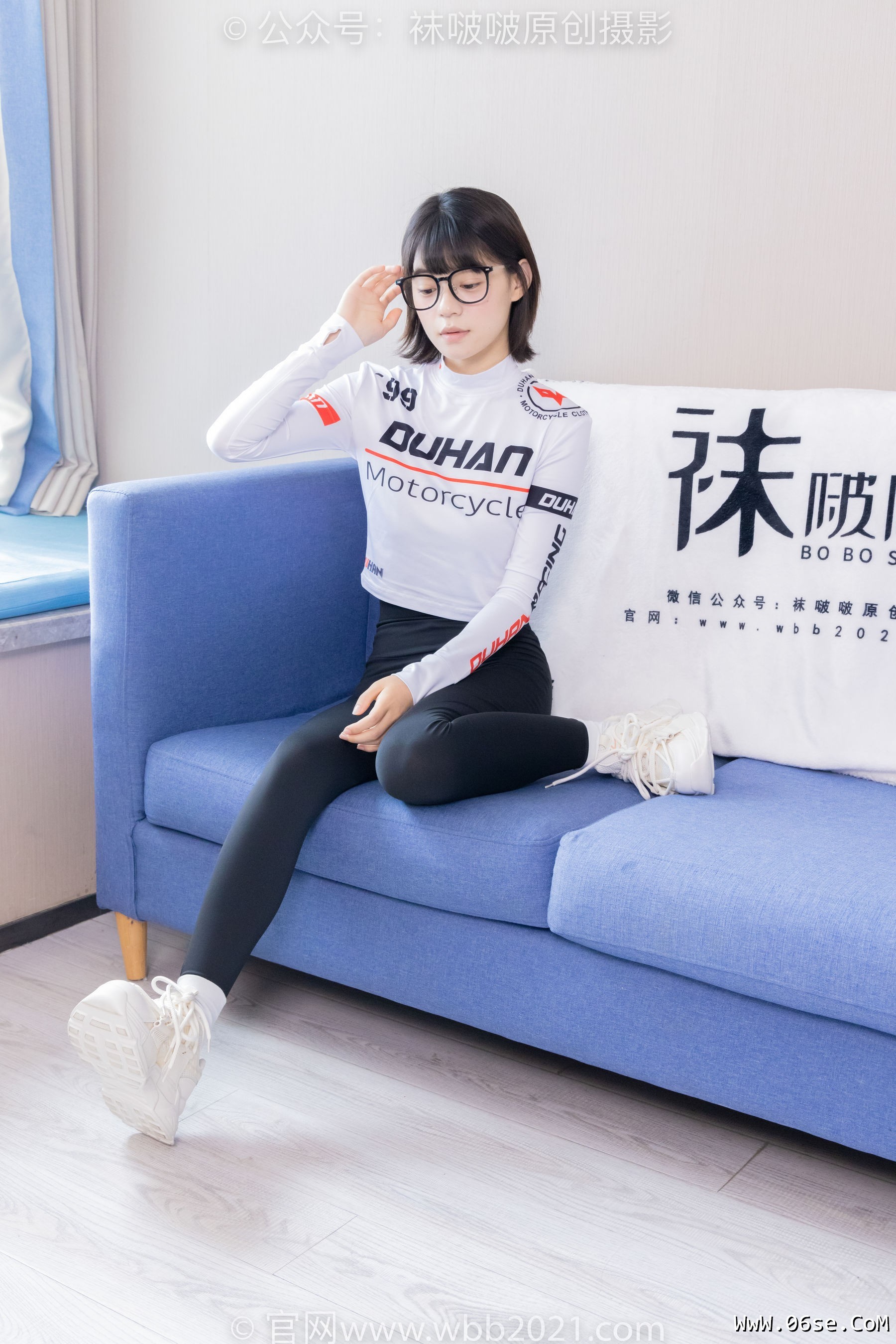 图片[78]-BoBoSocks袜啵啵 No.410 糯米 -运动鞋、白棉袜、肉丝、瑜伽裤裤里丝[145P]-六色网