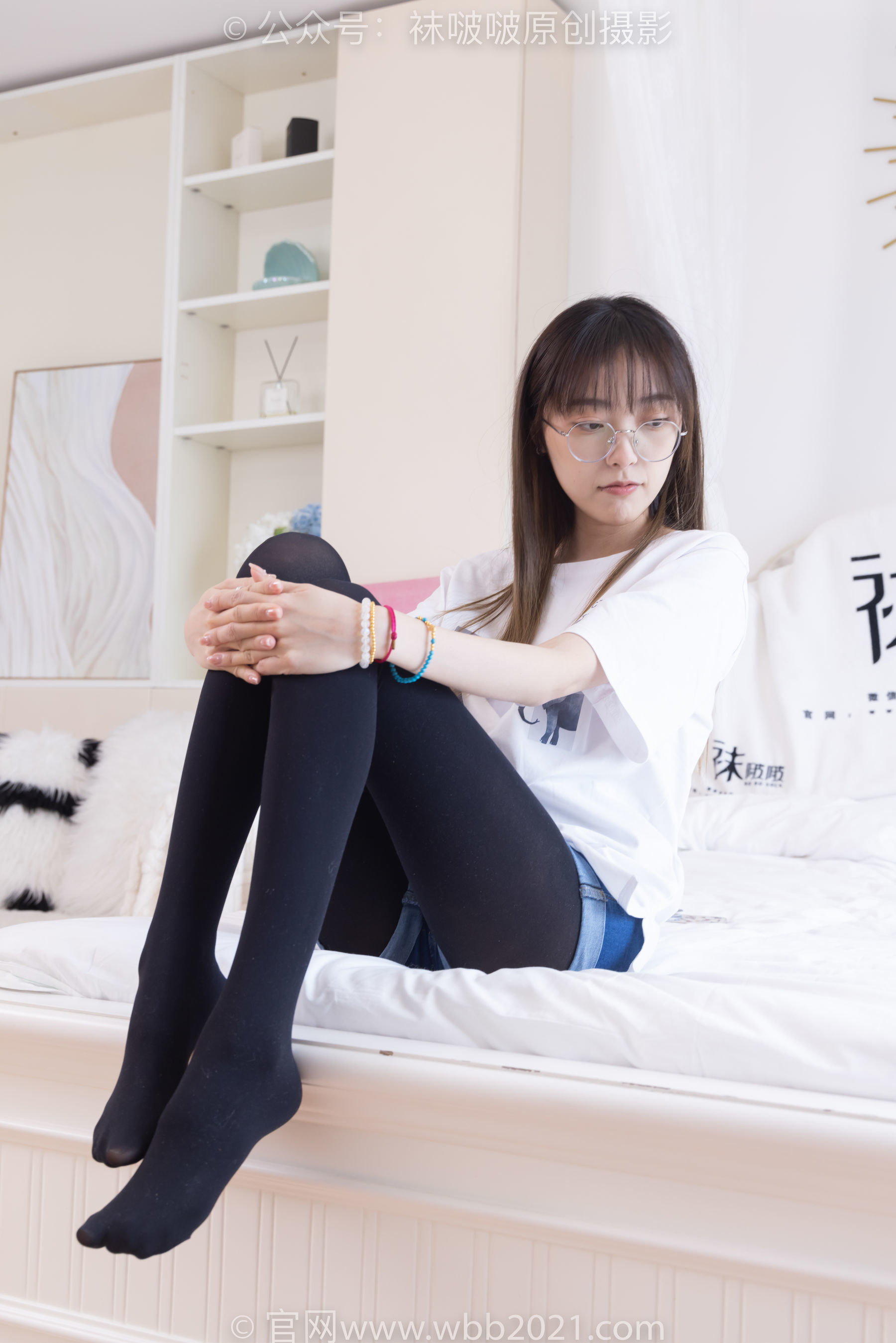 图片[47]-BoBoSocks袜啵啵 No.330 稚予 -高跟鞋、厚黑丝[150P]-六色网