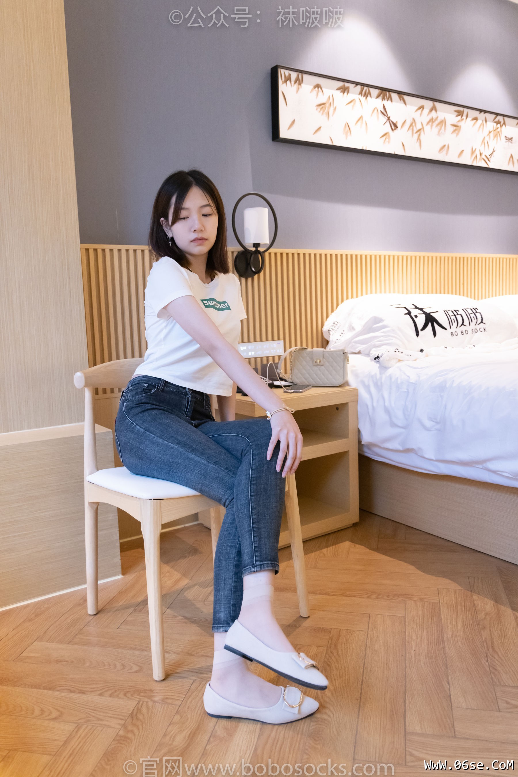 图片[24]-BoBoSocks袜啵啵 No.063 小甜豆-平底鞋、短肉丝、短咖啡丝、裸足[155P]-六色网