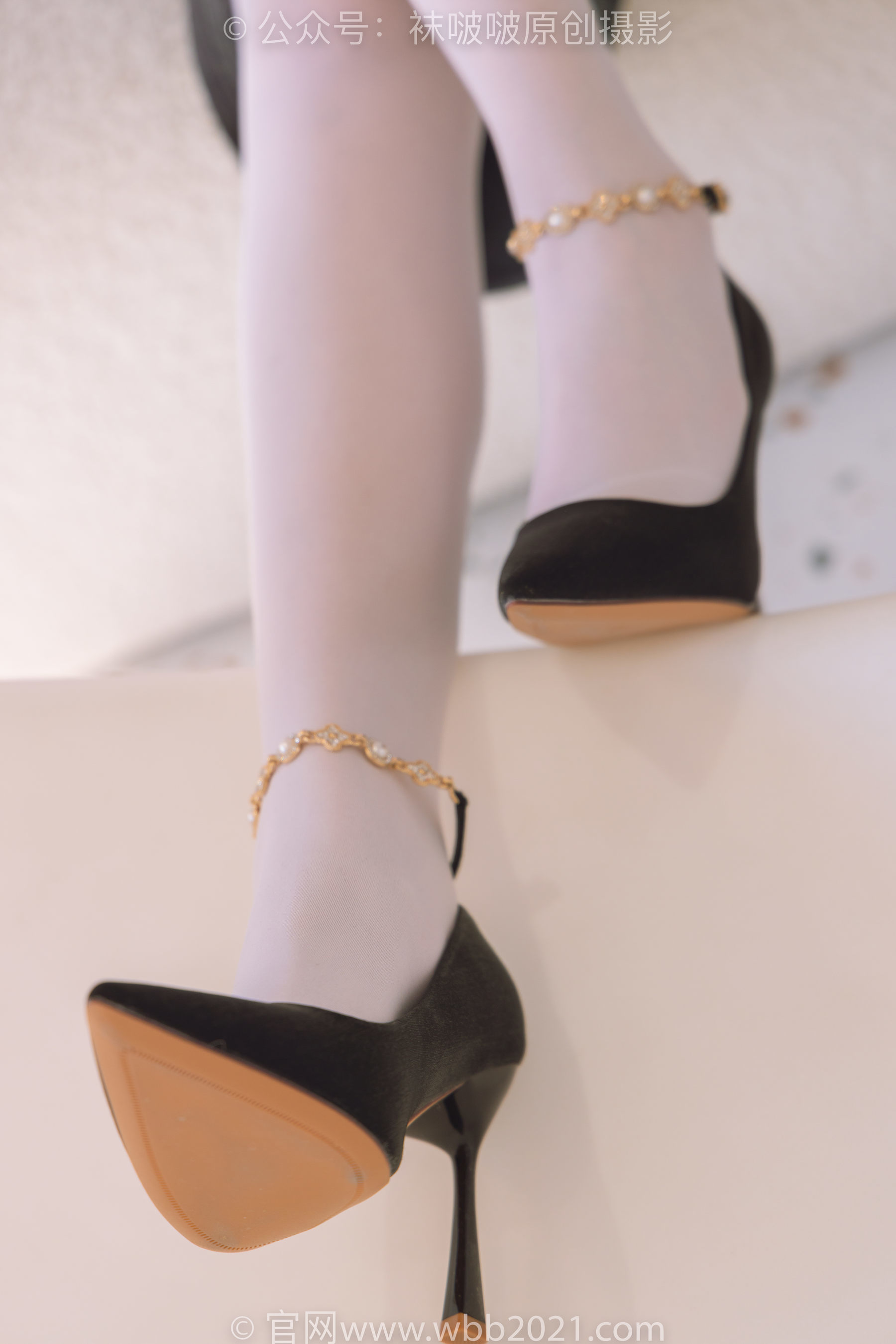 图片[89]-BoBoSocks袜啵啵 No.242 小甜豆-高跟鞋、厚白丝[140P]-六色网