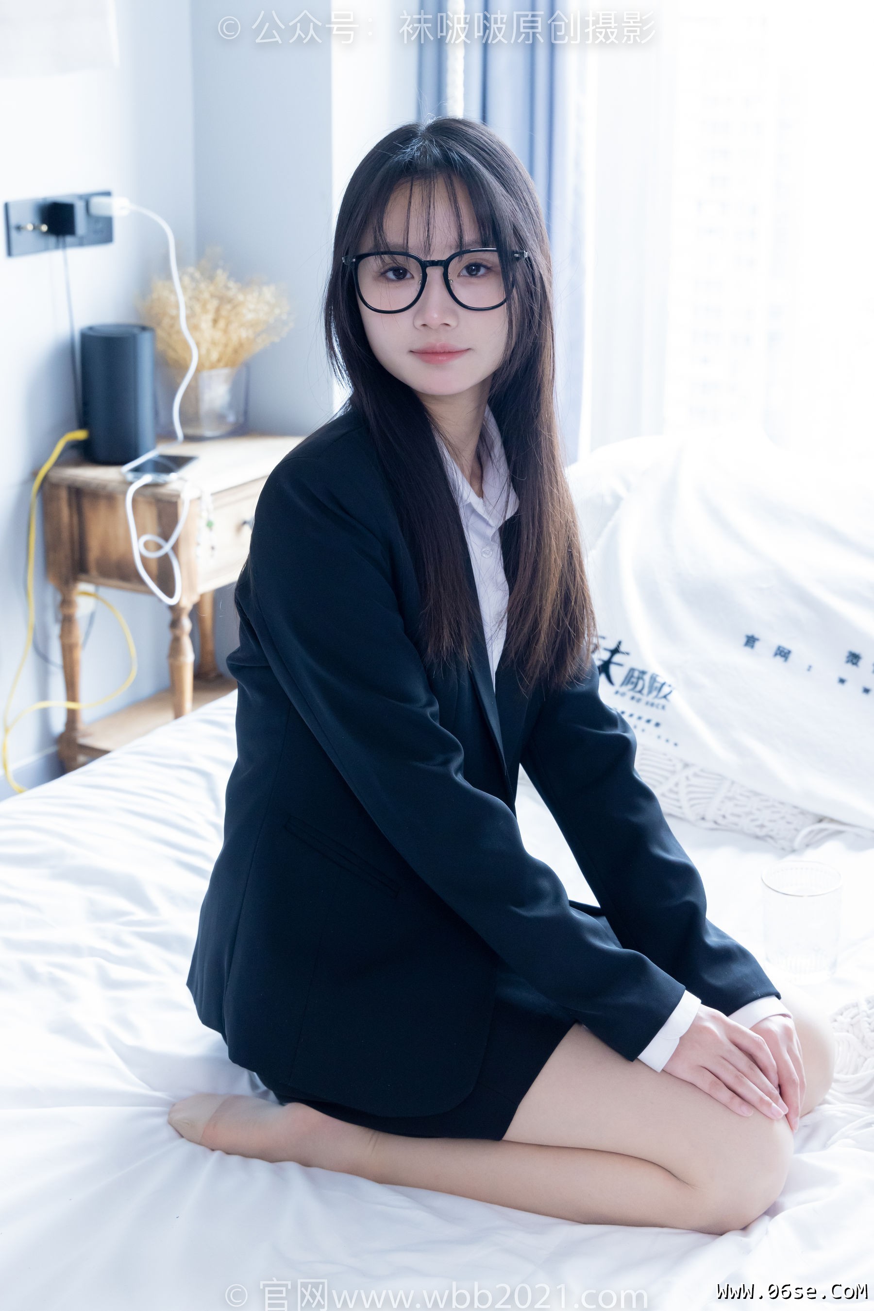 图片[123]-BoBoSocks袜啵啵 No.338 甜甜圈 -高跟鞋、肉丝、ol风[150P]-六色网